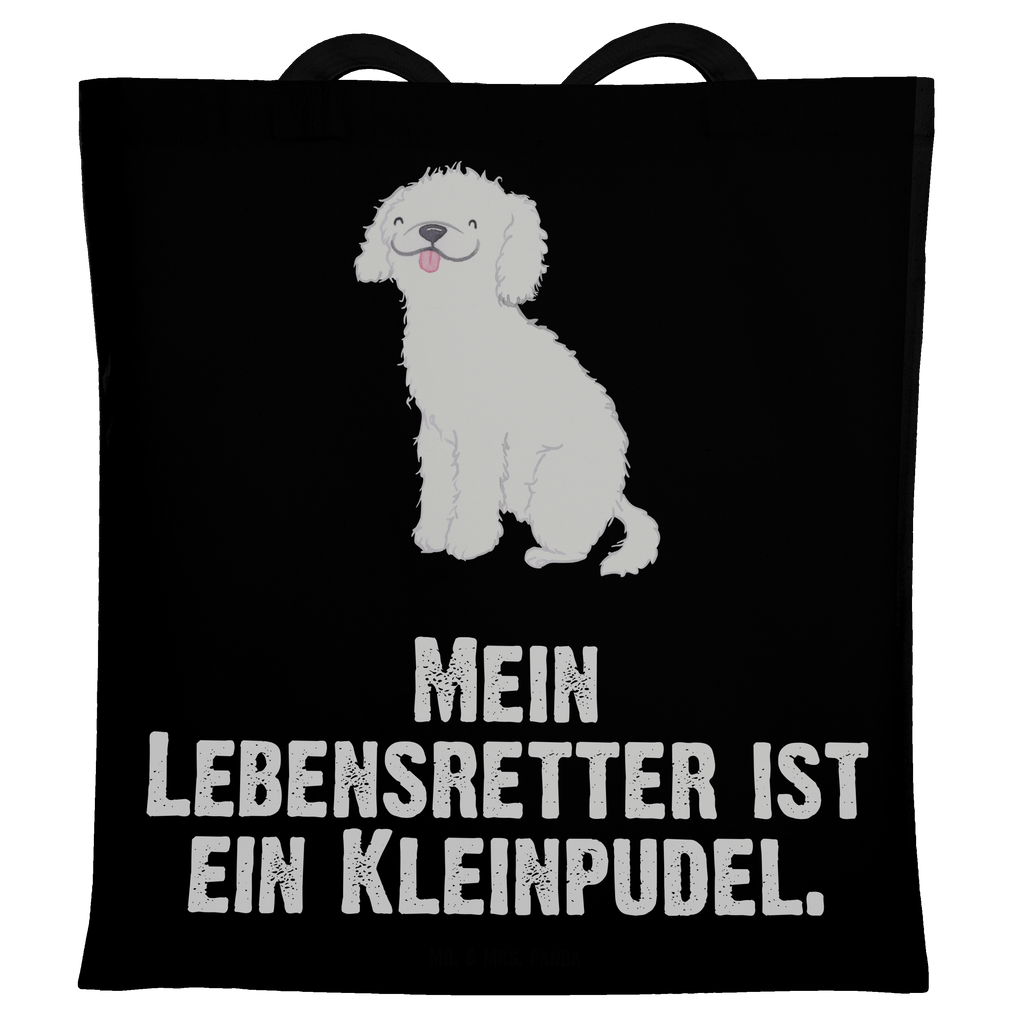 Tragetasche Kleinpudel Lebensretter Beuteltasche, Beutel, Einkaufstasche, Jutebeutel, Stoffbeutel, Tasche, Shopper, Umhängetasche, Strandtasche, Schultertasche, Stofftasche, Tragetasche, Badetasche, Jutetasche, Einkaufstüte, Laptoptasche, Hund, Hunderasse, Rassehund, Hundebesitzer, Geschenk, Tierfreund, Schenken, Welpe, Pudel, Kleinpudel