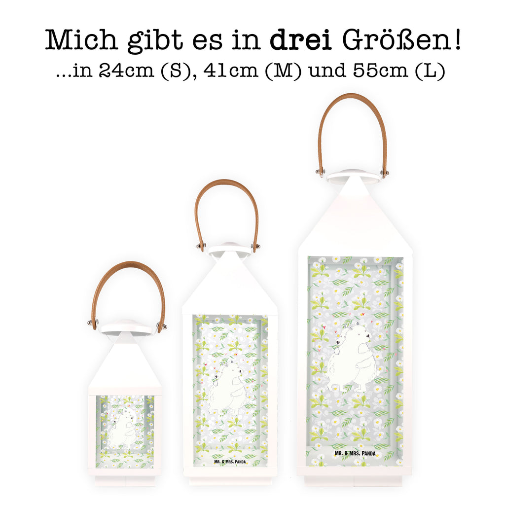 Deko Laterne Eisbär Umarmen Gartenlampe, Gartenleuchte, Gartendekoration, Gartenlicht, Laterne  kleine Laternen, XXL Laternen, Laterne groß, Tiermotive, Gute Laune, lustige Sprüche, Tiere