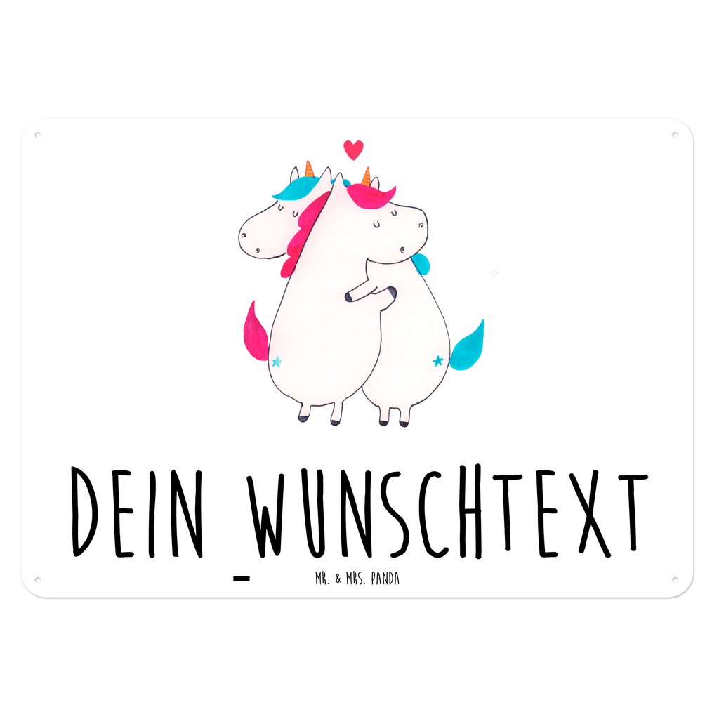 Personalisiertes Blechschild Einhorn Mitteilung Blechschild, Metallschild, Geschenk Schild, Schild, Magnet-Metall-Schild, Deko Schild, Wandschild, Wand-Dekoration, Türschild, Einhorn, Einhörner, Einhorn Deko, Pegasus, Unicorn, Valentinstag, Valentine, Liebe, Geschenk, Partner, Ehe, lustig, witzig, Spruch