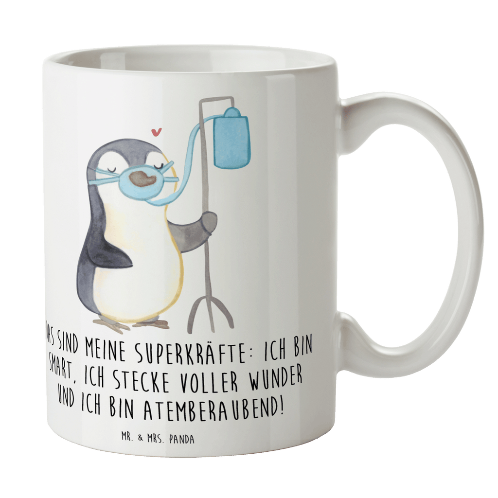 Tasse Pinguin  Sauerstoff Tasse, Kaffeetasse, Teetasse, Becher, Kaffeebecher, Teebecher, Keramiktasse, Porzellantasse, Büro Tasse, Geschenk Tasse, Tasse Sprüche, Tasse Motive, Kaffeetassen, Tasse bedrucken, Designer Tasse, Cappuccino Tassen, Schöne Teetassen, Pinguin, Sauerstoffgerät, Sauerstofftherapie