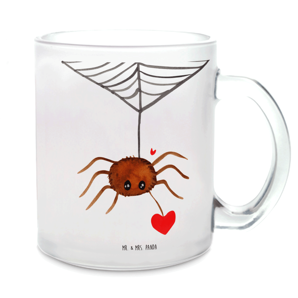 Teetasse Spinne Agathe Liebe Teetasse, Teeglas, Teebecher, Tasse mit Henkel, Tasse, Glas Teetasse, Teetasse aus Glas, Spinne Agathe, Spinne, Agathe, Videos, Merchandise, Liebe, Verliebt, Liebesbeweis, Liebesgeschenk