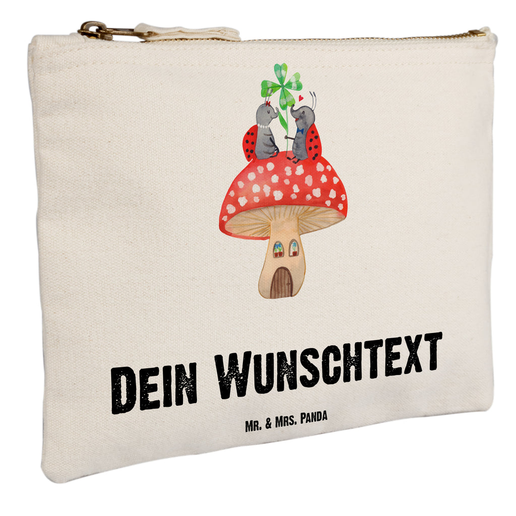 Personalisierte Schminktasche Marienkäfer Paar Fliegenpilz Personalisierte Schminktasche, Personalisierte Kosmetiktasche, Personalisierter Kosmetikbeutel, Personalisiertes Stiftemäppchen, Personalisiertes Etui, Personalisierte Federmappe, Personalisierte Makeup Bag, Personalisiertes Schminketui, Personalisiertes Kosmetiketui, Personalisiertes Schlamperetui, Schminktasche mit Namen, Kosmetiktasche mit Namen, Kosmetikbeutel mit Namen, Stiftemäppchen mit Namen, Etui mit Namen, Federmappe mit Namen, Makeup Bg mit Namen, Schminketui mit Namen, Kosmetiketui mit Namen, Schlamperetui mit Namen, Schminktasche personalisieren, Schminktasche bedrucken, Schminktasche selbst gestalten, Tiermotive, Gute Laune, lustige Sprüche, Tiere, Haus, Wohnung, zuhause, Fliegenpilz, Marienkäfer, Fleigenpilzhaus