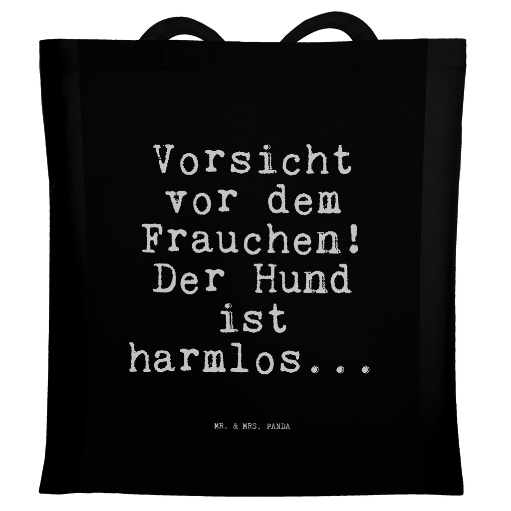 Tragetasche Vorsicht vor dem Frauchen!... Beuteltasche, Beutel, Einkaufstasche, Jutebeutel, Stoffbeutel, Tasche, Shopper, Umhängetasche, Strandtasche, Schultertasche, Stofftasche, Tragetasche, Badetasche, Jutetasche, Einkaufstüte, Laptoptasche, Spruch, Sprüche, lustige Sprüche, Weisheiten, Zitate, Spruch Geschenke, Spruch Sprüche Weisheiten Zitate Lustig Weisheit Worte