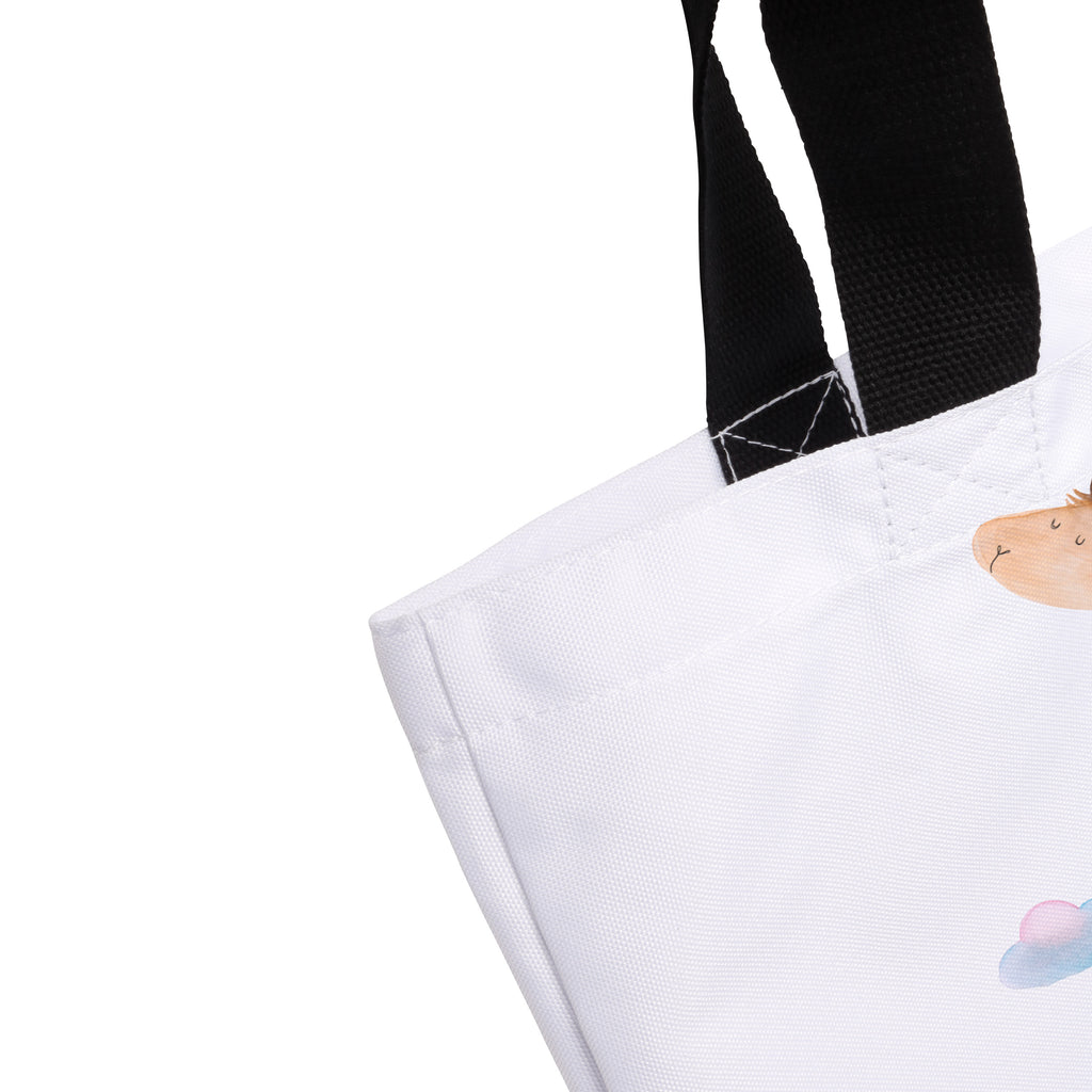 Shopper Lama Regenbogen Beutel, Einkaufstasche, Tasche, Strandtasche, Einkaufsbeutel, Shopper, Schultasche, Freizeittasche, Tragebeutel, Schulbeutel, Alltagstasche, Lama, Alpaka, Lamas, Regenbogen, Haters gonna hate, Haters, Selbstständig, Außenseiter, Schule, Abi, Hobby, Wolkenland, Freiheit