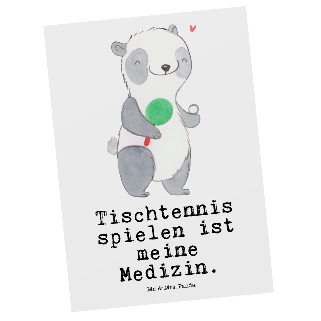 Postkarte Panda Tischtennis Medizin Postkarte, Karte, Geschenkkarte, Grußkarte, Einladung, Ansichtskarte, Geburtstagskarte, Einladungskarte, Dankeskarte, Ansichtskarten, Einladung Geburtstag, Einladungskarten Geburtstag, Geschenk, Sport, Sportart, Hobby, Schenken, Danke, Dankeschön, Auszeichnung, Gewinn, Sportler, Tischtennis, Tischtennis Bund, Tischtennis Verein, Ballsport