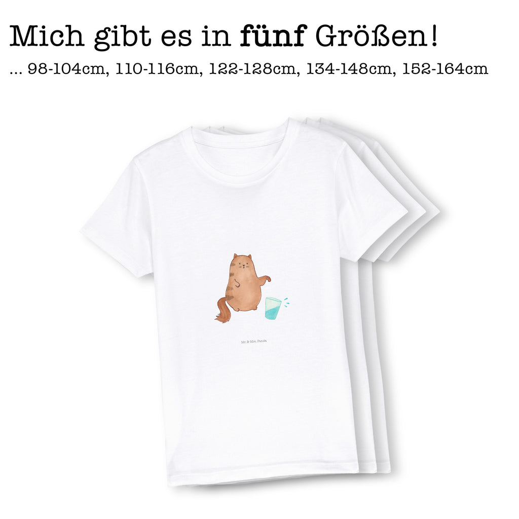 Organic Kinder T-Shirt Katze Wasserglas Kinder T-Shirt, Kinder T-Shirt Mädchen, Kinder T-Shirt Jungen, Katze, Katzenmotiv, Katzenfan, Katzendeko, Katzenfreund, Katzenliebhaber, Katzenprodukte, Katzenartikel, Katzenaccessoires, Katzensouvenirs, Katzenliebhaberprodukte, Katzenmotive, Katzen, Kater, Mietze, Cat, Cats, Katzenhalter, Katzenbesitzerin, Haustier, Wasser, Glas