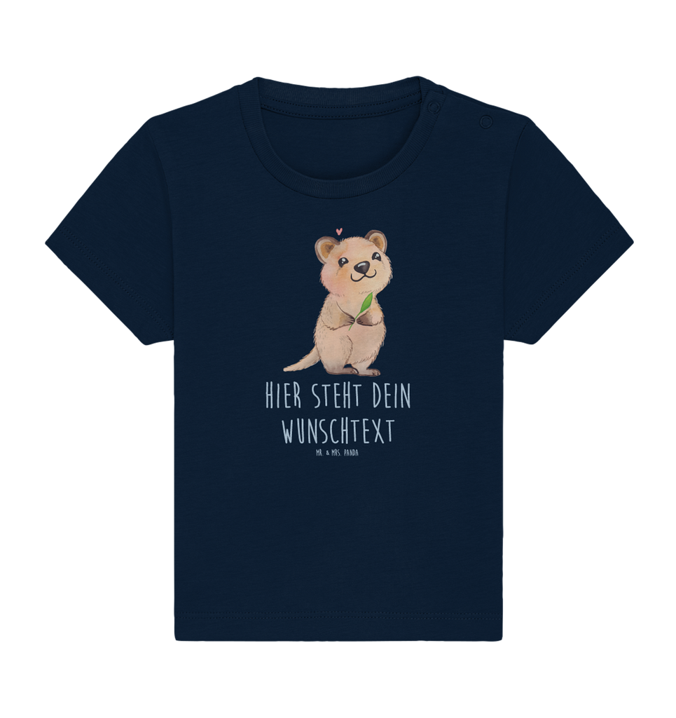 Personalisiertes Baby Shirt Quokka Happy Personalisiertes Baby T-Shirt, Personalisiertes Jungen Baby T-Shirt, Personalisiertes Mädchen Baby T-Shirt, Personalisiertes Shirt, Tiermotive, Gute Laune, lustige Sprüche, Tiere, Quokka, Verschieben, Aufschieberitis, Lustiger Spruch, Niedliches Tier, Dinge erledigen