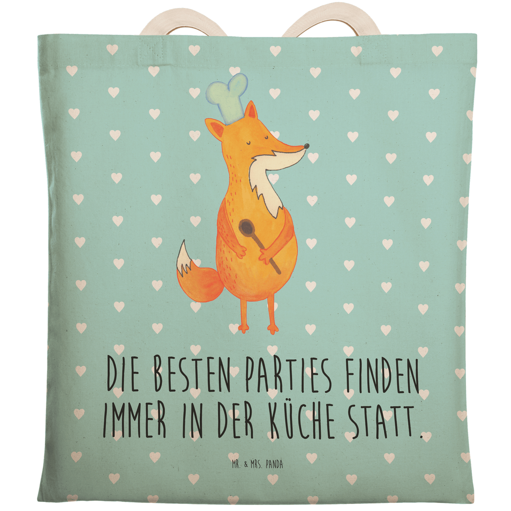 Einkaufstasche Fuchs Koch Tragetasche, Tasche, Beutel, Stofftasche, Baumwolltasche, Umhängetasche, Shopper, Einkaufstasche, Beuteltasche, Fuchs, Füchse, Koch Geschenk, Küche Spruch, Küche Deko, Köche, Bäcker, Party Spruch, Spruch lustig, witzig