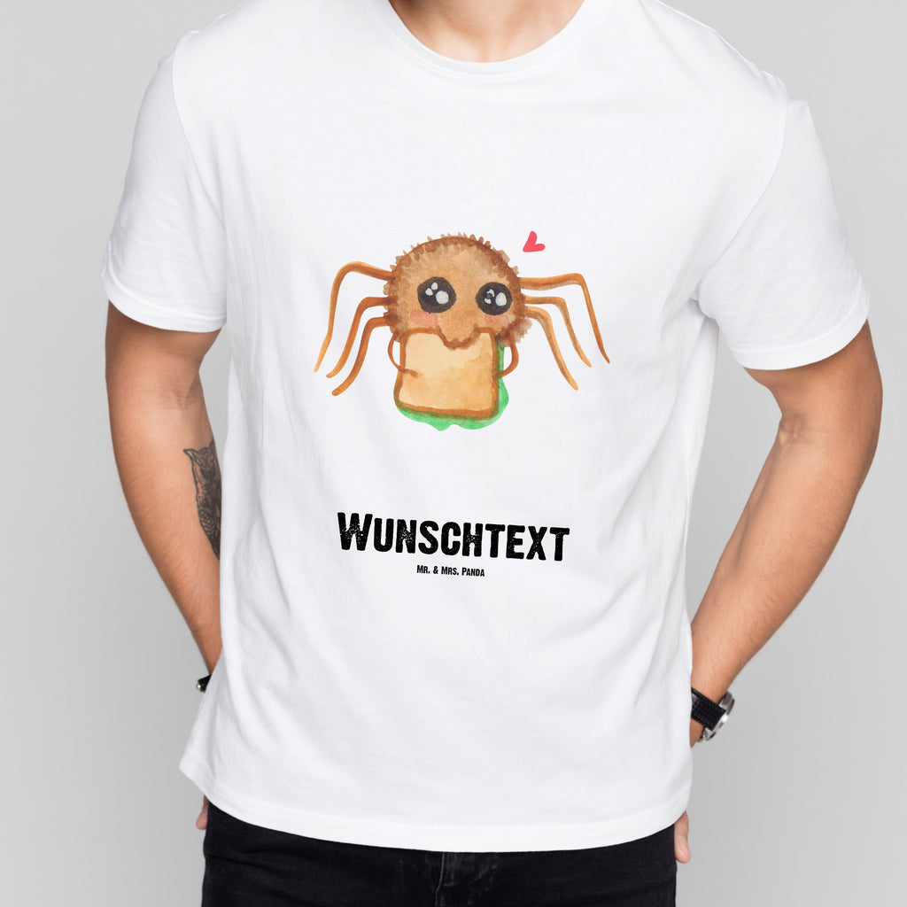 Personalisiertes T-Shirt Spinne Agathe Sandwich T-Shirt Personalisiert, T-Shirt mit Namen, T-Shirt mit Aufruck, Männer, Frauen, Spinne Agathe, Spinne, Agathe, Videos, Merchandise, Glück, Mut, Hungrig, Verfressen, Lebensfreude, Alles wird gut, Hunger