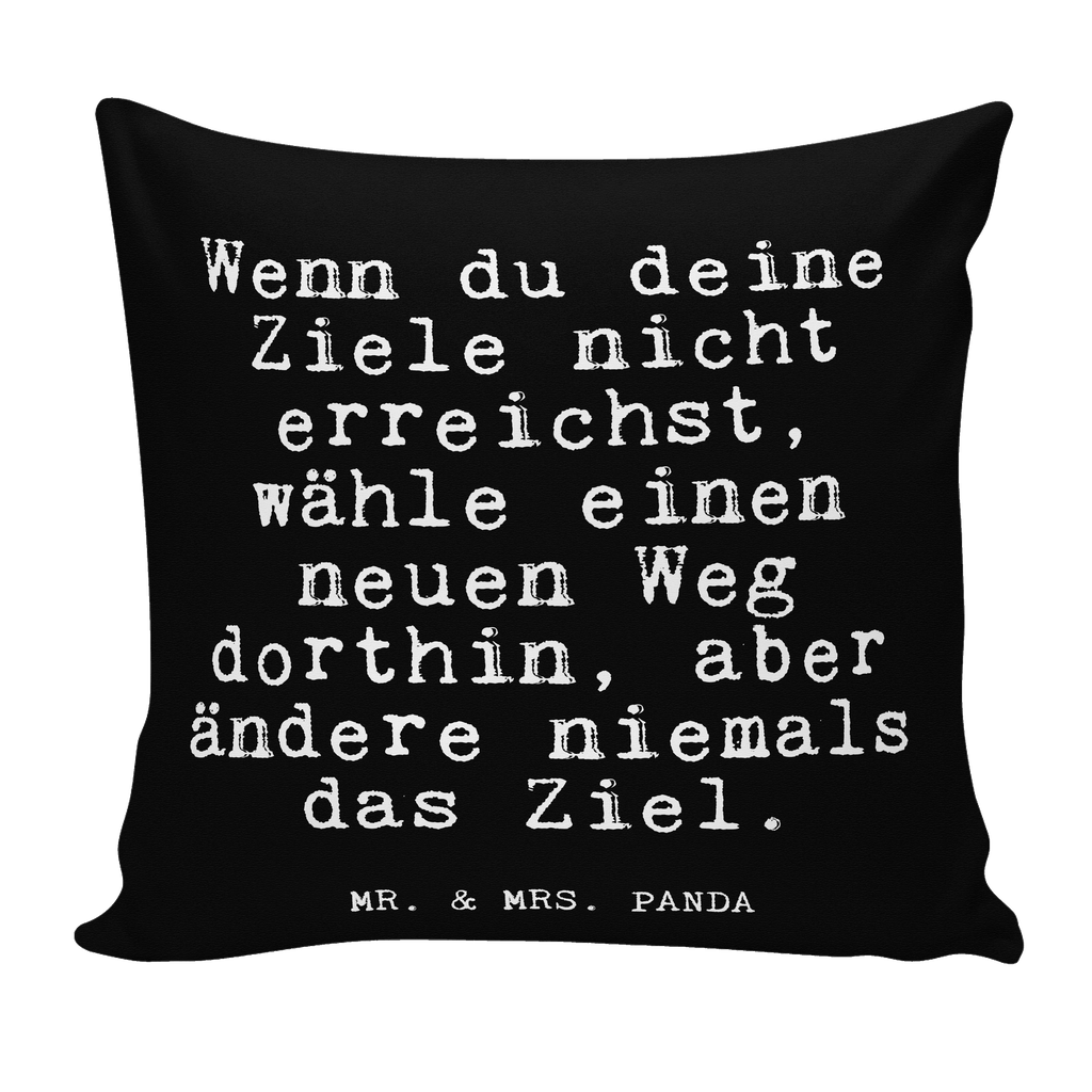 40x40 Kissen Fun Talk Wenn du deine Ziele nicht erreichst, wähle einen neuen Weg dorthin, aber ändere niemals das Ziel. Kissenhülle, Kopfkissen, Sofakissen, Dekokissen, Motivkissen, sofakissen, sitzkissen, Kissen, Kissenbezüge, Kissenbezug 40x40, Kissen 40x40, Kissenhülle 40x40, Zierkissen, Couchkissen, Dekokissen Sofa, Sofakissen 40x40, Dekokissen 40x40, Kopfkissen 40x40, Kissen 40x40 Waschbar, Spruch, Sprüche, lustige Sprüche, Weisheiten, Zitate, Spruch Geschenke, Glizer Spruch Sprüche Weisheiten Zitate Lustig Weisheit Worte