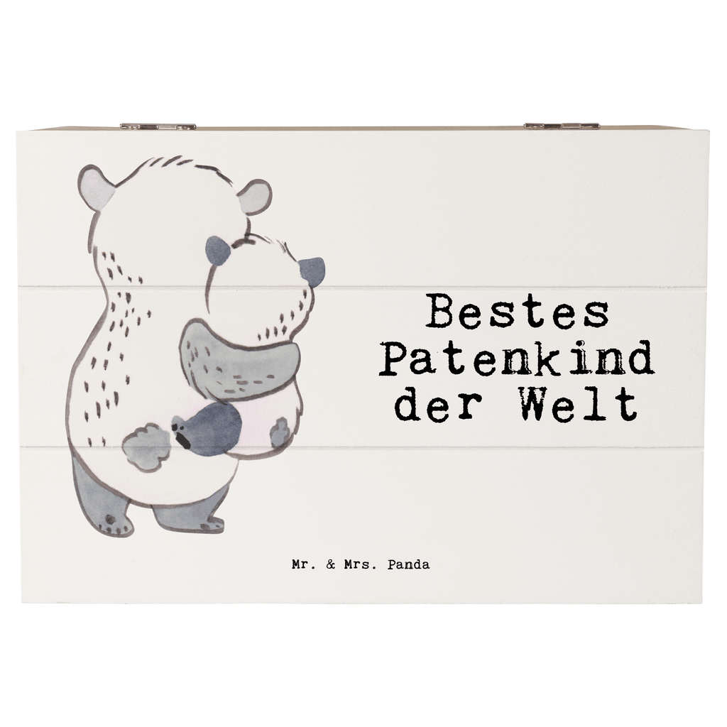 Holzkiste Panda Bestes Patenkind der Welt Holzkiste, Kiste, Schatzkiste, Truhe, Schatulle, XXL, Erinnerungsbox, Erinnerungskiste, Dekokiste, Aufbewahrungsbox, Geschenkbox, Geschenkdose, für, Dankeschön, Geschenk, Schenken, Geburtstag, Geburtstagsgeschenk, Geschenkidee, Danke, Bedanken, Mitbringsel, Freude machen, Geschenktipp, Patenkind, Paten Kind, Pate, Taufe, Taufgeschenk, Patenonkel, Patentante, Tauffeier, Täufling, Nichte, Neffe