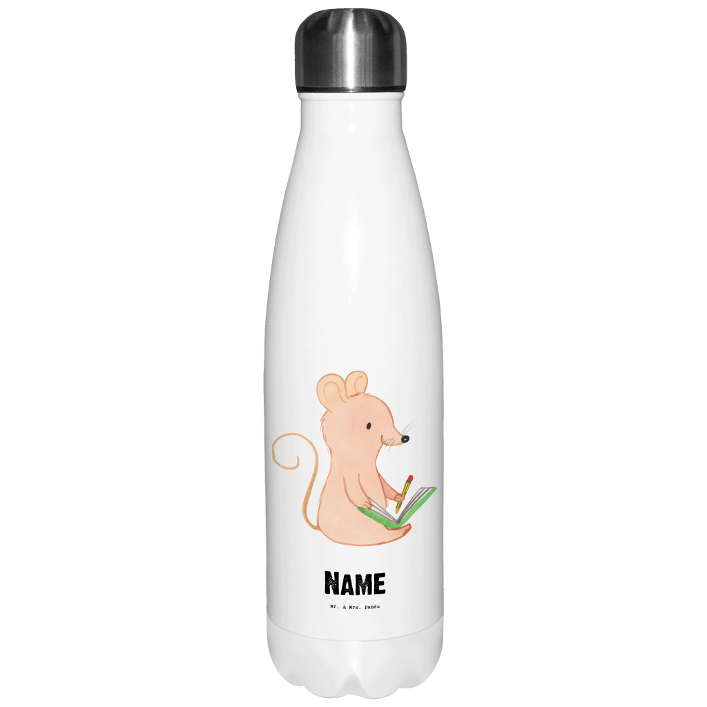 Personalisierte Thermosflasche Maus Kreatives Schreiben Tage Personalisierte Isolierflasche, Personalisierte Thermoflasche, Personalisierte Trinkflasche, Trinkflasche Mit Namen, Wunschname, Bedrucken, Namensflasche, Geschenk, Sport, Sportart, Hobby, Schenken, Danke, Dankeschön, Auszeichnung, Gewinn, Sportler, Kreatives Schreiben, creative writing, Literatur schreiben