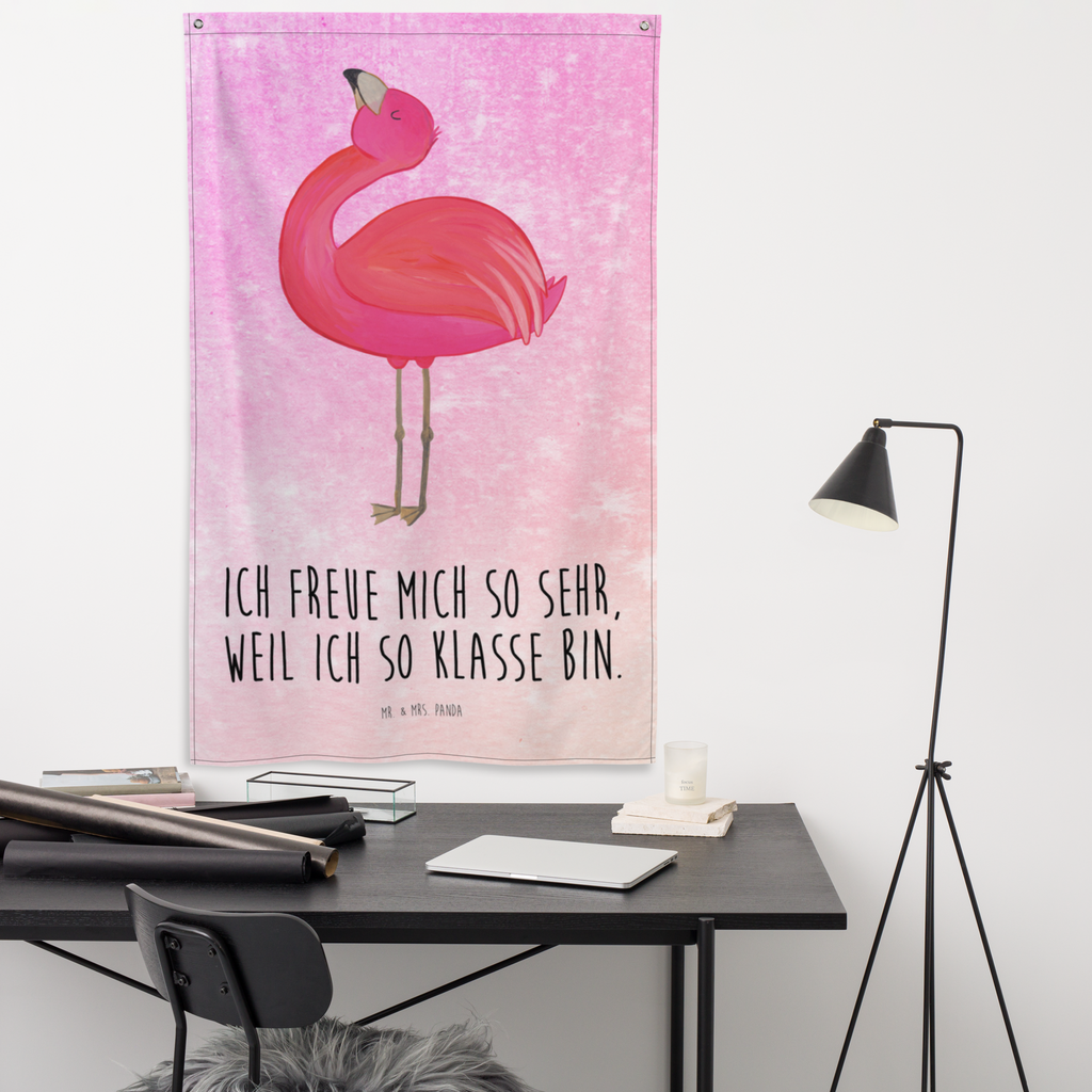 Wandteppich Flamingo stolz Wandbehang, Dekoration, Boho, Wandteppich, Wandtuch, Wanddeko, Tapisserie, Tapestry, Wandbild, Textil-Kunst, Schmuck-Wandbehang, Wand Deko, Kinderzimmer, Kinderzimmer Wand, Kinderzimmer Deko, Kinderzimmer Wanddeko, Flamingo, stolz, Freude, Selbstliebe, Selbstakzeptanz, Freundin, beste Freundin, Tochter, Mama, Schwester