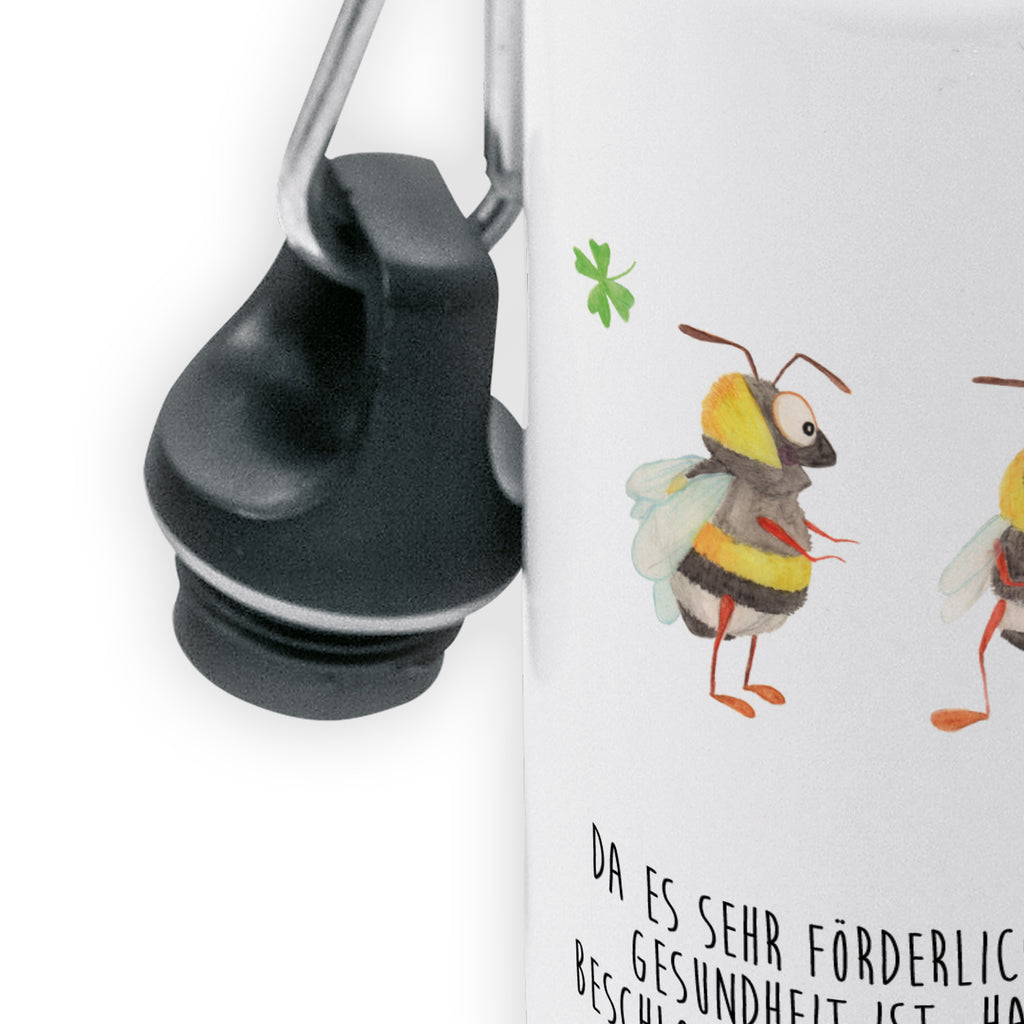 Kindertrinkflasche Hummeln Kleeblatt Kindertrinkflasche, Kinder Trinkflasche, Trinkflasche, Flasche, Kinderflasche, Kinder, Kids, Kindergarten Flasche, Grundschule, Jungs, Mädchen, Tiermotive, Gute Laune, lustige Sprüche, Tiere, Hummel, Biene, Spruch positiv, Biene Deko, Spruch schön, glücklich sein, glücklich werden, Spruch fröhlich