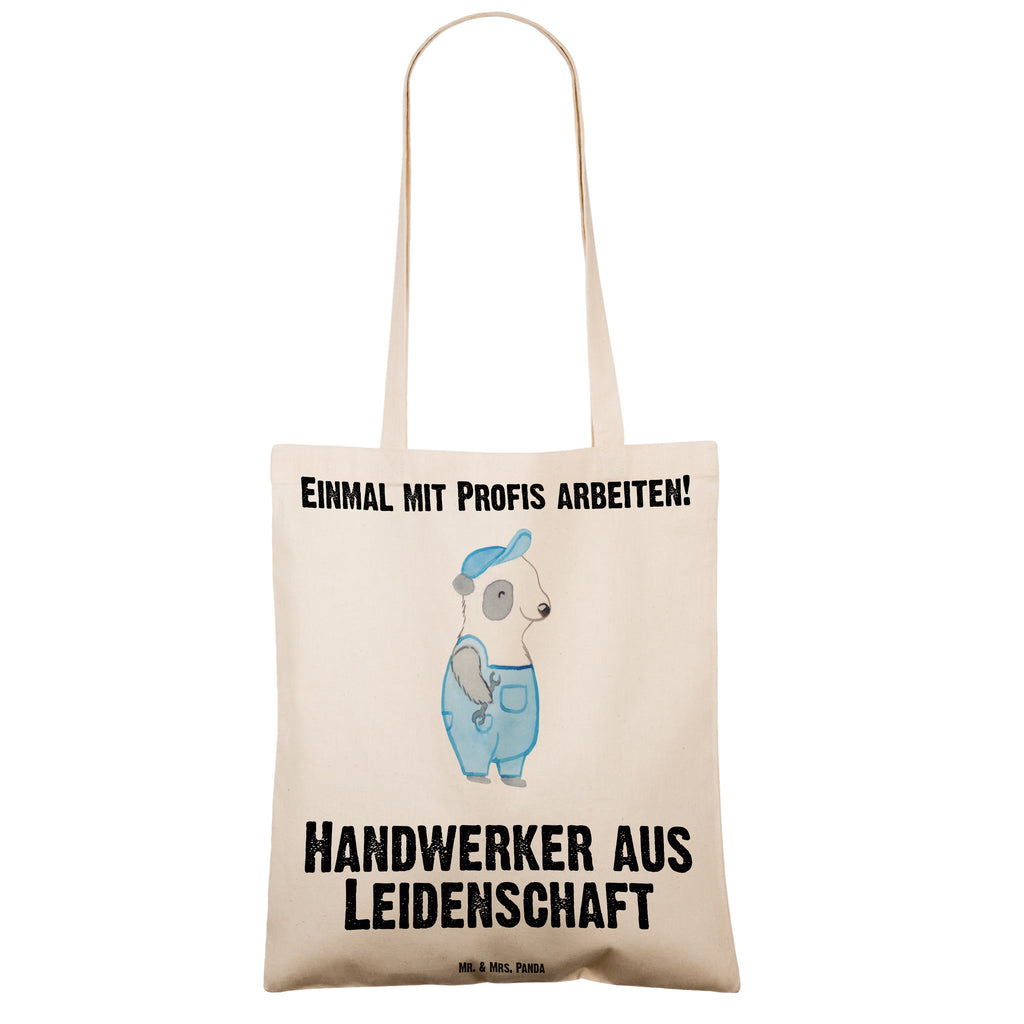 Tragetasche Handwerker aus Leidenschaft Beuteltasche, Beutel, Einkaufstasche, Jutebeutel, Stoffbeutel, Tasche, Shopper, Umhängetasche, Strandtasche, Schultertasche, Stofftasche, Tragetasche, Badetasche, Jutetasche, Einkaufstüte, Laptoptasche, Beruf, Ausbildung, Jubiläum, Abschied, Rente, Kollege, Kollegin, Geschenk, Schenken, Arbeitskollege, Mitarbeiter, Firma, Danke, Dankeschön, Handwerker, Gesellenprüfung, Handwerksbetrieb, Schrauber, Werkstatt