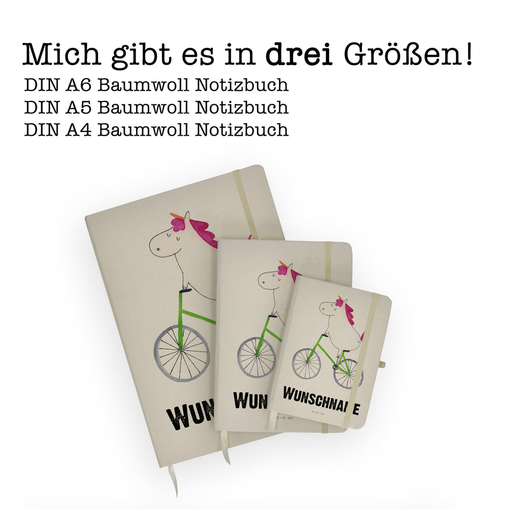 DIN A4 Personalisiertes Notizbuch Einhorn Radfahrer Personalisiertes Notizbuch, Notizbuch mit Namen, Notizbuch bedrucken, Personalisierung, Namensbuch, Namen, Einhorn, Einhörner, Einhorn Deko, Pegasus, Unicorn, Radfahren, Radfahrer, Rad, Bike, Feenstaub, Konfetti, Luxusproblem, Kummer, Liebeskummer