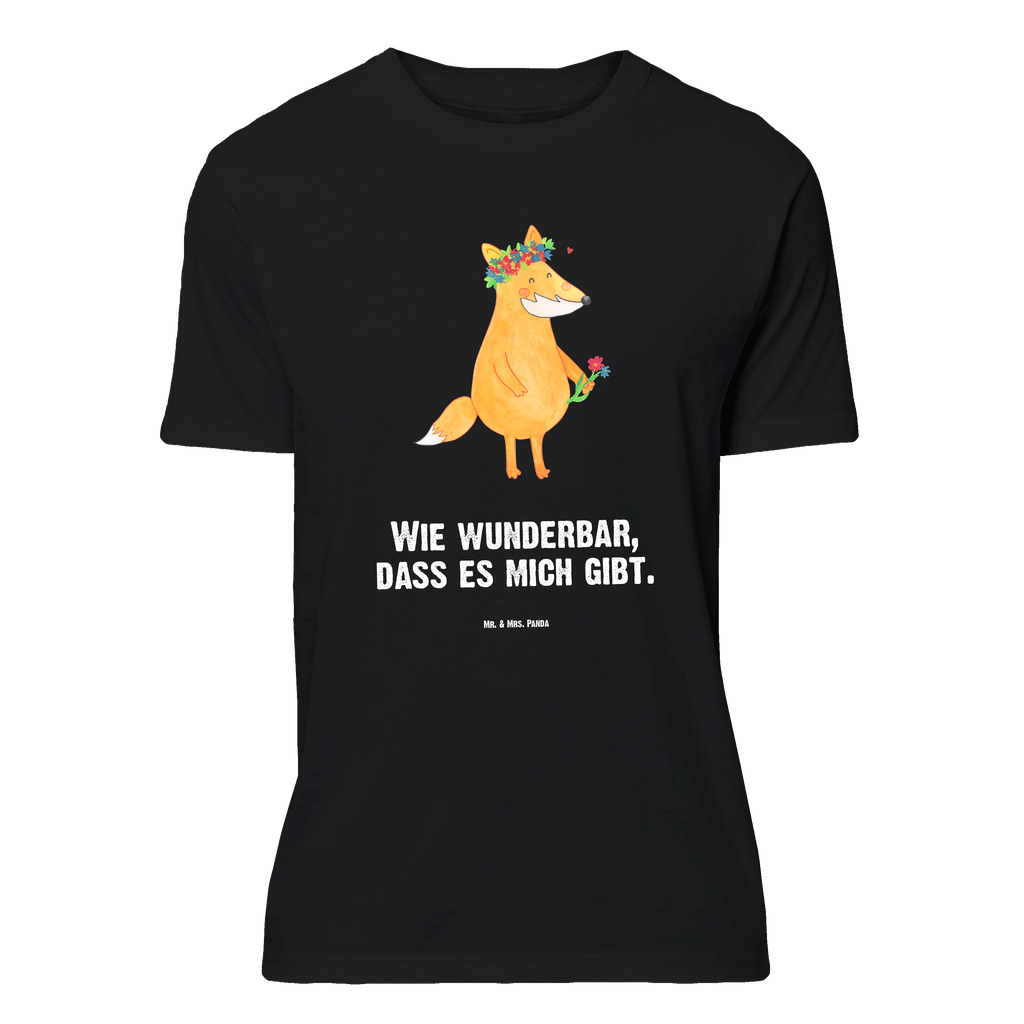 T-Shirt Standard Fuchs Blumenliebe T-Shirt, Shirt, Tshirt, Lustiges T-Shirt, T-Shirt mit Spruch, Party, Junggesellenabschied, Jubiläum, Geburstag, Herrn, Damen, Männer, Frauen, Schlafshirt, Nachthemd, Sprüche, Fuchs, Füchse, Fox, Liebe, Freundin, Fuchsmädchen, Blumenmädchen, Freundinnen, Liebesbeweis, Blume, Blumen, Motivation, Freude, ich, mich, Selbstliebe