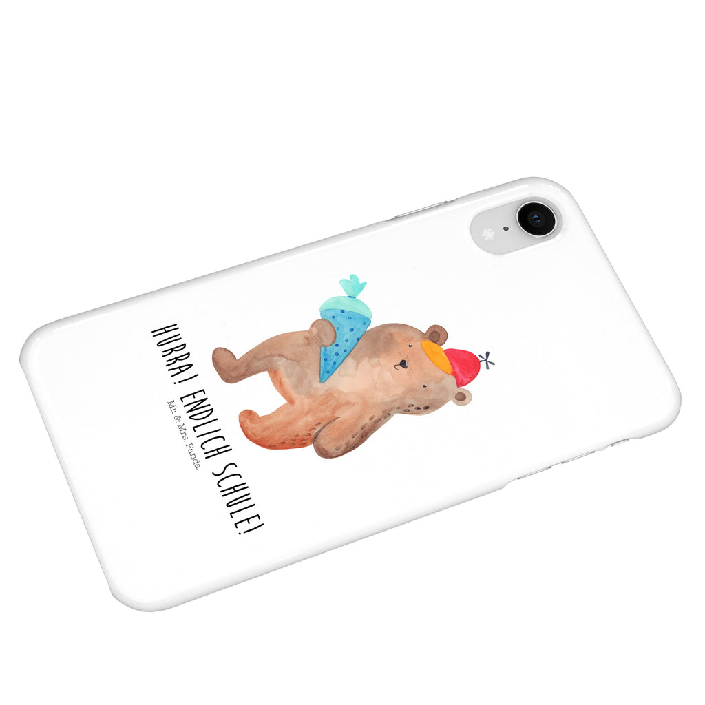 Handyhülle Bär Schultüte Handyhülle, Handycover, Cover, Handy, Hülle, Iphone 10, Iphone X, Bär, Teddy, Teddybär, Bär Motiv, Schultüte, Erster Schultag Geschenk, Einschulung Geschenk, Schule Geschenk, Grundschule, Schulanfang, Schulbeginn