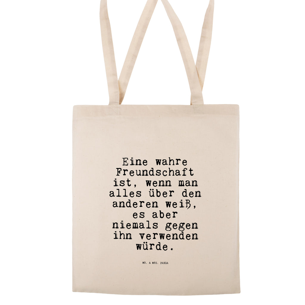 Tragetasche Eine wahre Freundschaft ist,... Beuteltasche, Beutel, Einkaufstasche, Jutebeutel, Stoffbeutel, Spruch, Sprüche, lustige Sprüche, Weisheiten, Zitate, Spruch Geschenke, Spruch Sprüche Weisheiten Zitate Lustig Weisheit Worte