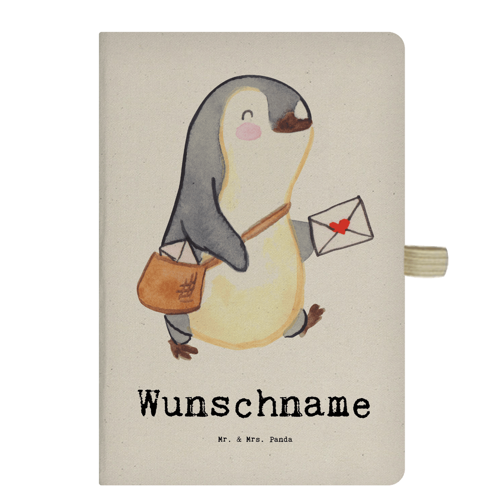 DIN A4 Personalisiertes Notizbuch Postbote mit Herz Personalisiertes Notizbuch, Notizbuch mit Namen, Notizbuch bedrucken, Personalisierung, Namensbuch, Namen, Beruf, Ausbildung, Jubiläum, Abschied, Rente, Kollege, Kollegin, Geschenk, Schenken, Arbeitskollege, Mitarbeiter, Firma, Danke, Dankeschön, Postbote, Briefzusteller, Briefträger, Postler