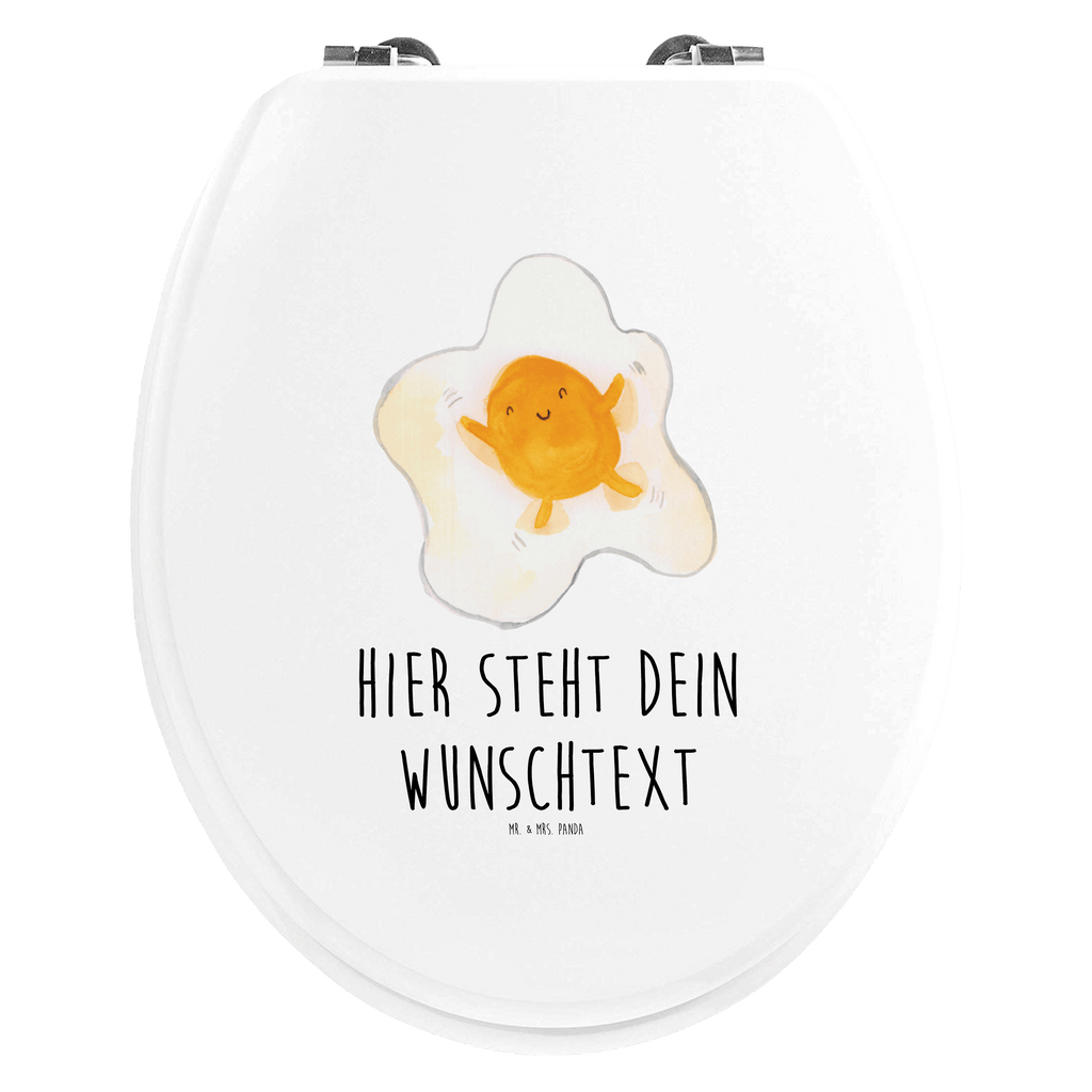 Personalisierter WC Sitz Motiv Spiegelei Personalisierte Klobrille, Personalisierter Klodeckel, Personalisierter Toilettendeckel, Personalisierter WC-Sitz, Toilettendeckel mit Namen, WC Sitz mit Namen, Tiermotive, Gute Laune, lustige Sprüche, Tiere, Ei, Spiegelei, Schön, Tag, Glücklich, Liebe