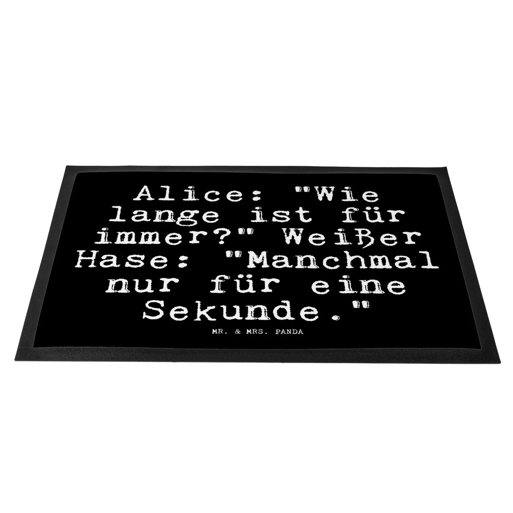 Fußmatte Alice: "Wie lange ist... Türvorleger, Schmutzmatte, Fußabtreter, Matte, Schmutzfänger, Fußabstreifer, Schmutzfangmatte, Türmatte, Motivfußmatte, Haustürmatte, Vorleger, Fussmatten, Fußmatten, Gummimatte, Fußmatte außen, Fußmatte innen, Fussmatten online, Gummi Matte, Sauberlaufmatte, Fußmatte waschbar, Fußmatte outdoor, Schmutzfangmatte waschbar, Eingangsteppich, Fußabstreifer außen, Fußabtreter außen, Schmutzfangteppich, Fußmatte außen wetterfest, Spruch, Sprüche, lustige Sprüche, Weisheiten, Zitate, Spruch Geschenke, Glizer Spruch Sprüche Weisheiten Zitate Lustig Weisheit Worte