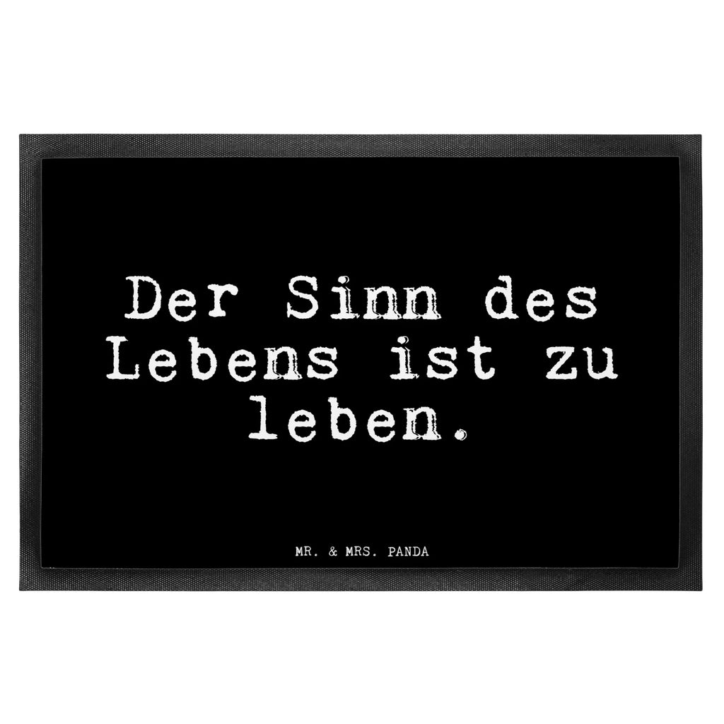 Fußmatte Fun Talk Der Sinn des Lebens ist zu leben. Türvorleger, Schmutzmatte, Fußabtreter, Matte, Schmutzfänger, Fußabstreifer, Schmutzfangmatte, Türmatte, Motivfußmatte, Haustürmatte, Vorleger, Fussmatten, Fußmatten, Gummimatte, Fußmatte außen, Fußmatte innen, Fussmatten online, Gummi Matte, Sauberlaufmatte, Fußmatte waschbar, Fußmatte outdoor, Schmutzfangmatte waschbar, Eingangsteppich, Fußabstreifer außen, Fußabtreter außen, Schmutzfangteppich, Fußmatte außen wetterfest, Spruch, Sprüche, lustige Sprüche, Weisheiten, Zitate, Spruch Geschenke, Glizer Spruch Sprüche Weisheiten Zitate Lustig Weisheit Worte