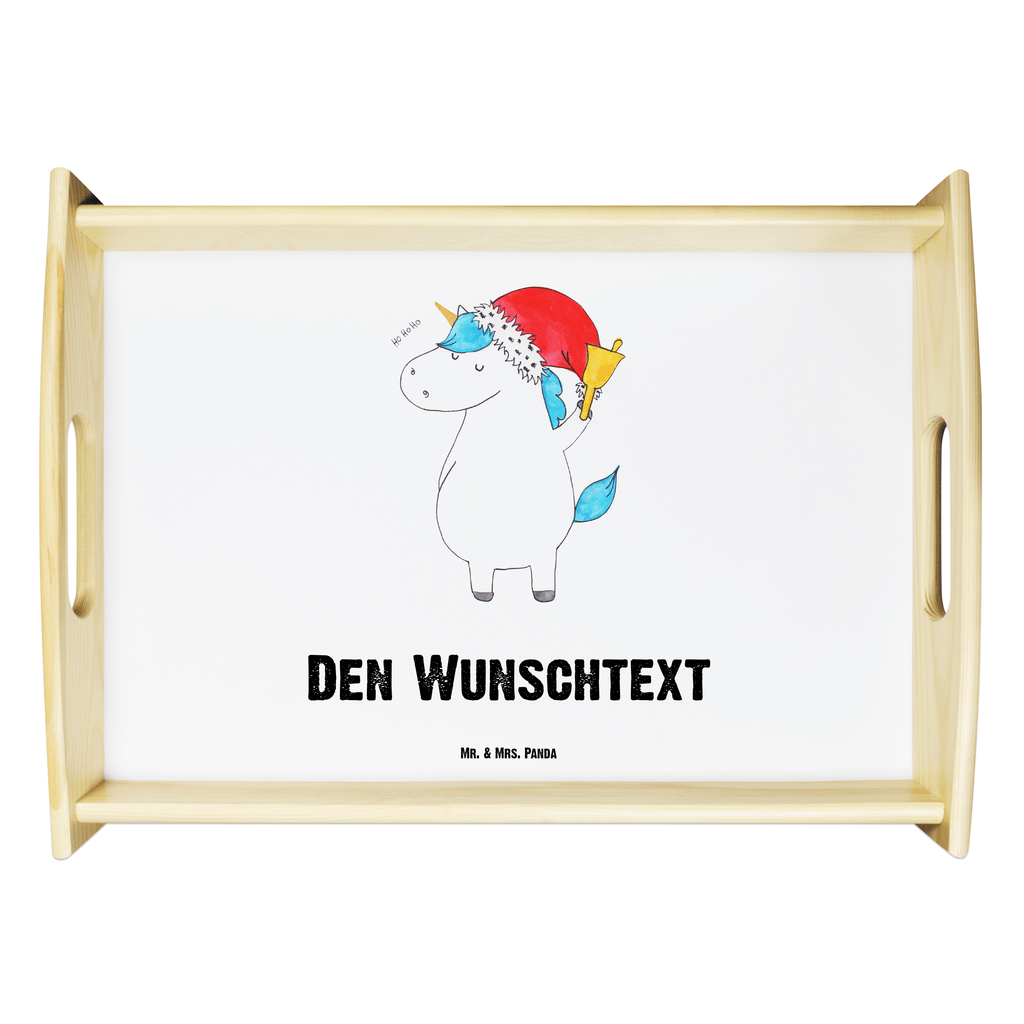 Personalisiertes Serviertablett Einhorn Weihnachtsmann Personalisiertes Serviertablett, Personalisiertes Tablett, Personalisiertes Holztablett, Personalisiertes Küchentablett, Personalisiertes Dekotablett, Personalisiertes Frühstückstablett, Serviertablett mit Namen, Tablett mit Namen, Einhorn, Einhörner, Einhorn Deko, Pegasus, Unicorn, Gin, Schokolade, Schoki, Weihnachten, Weihnachtsmann, Nikolaus, Wunschzettel, Wunschliste, Feenstaub