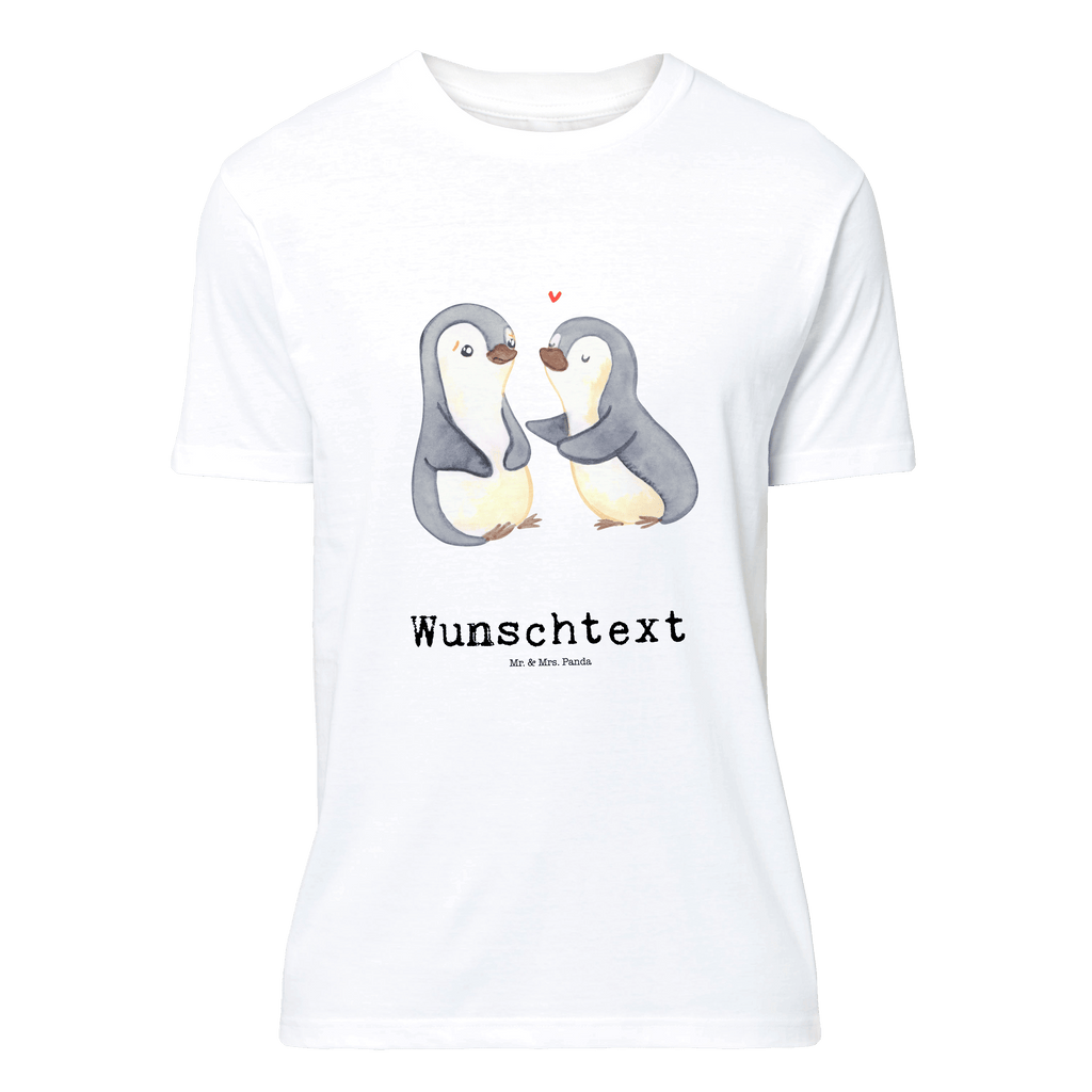 Personalisiertes T-Shirt Pinguine trösten T-Shirt Personalisiert, T-Shirt mit Namen, T-Shirt mit Aufruck, Männer, Frauen, Liebe, Partner, Freund, Freundin, Ehemann, Ehefrau, Heiraten, Verlobung, Heiratsantrag, Liebesgeschenk, Jahrestag, Hocheitstag, Valentinstag, Geschenk für Frauen, Hochzeitstag, Mitbringsel, Geschenk für Freundin, Geschenk für Partner, Liebesbeweis, für Männer, für Ehemann