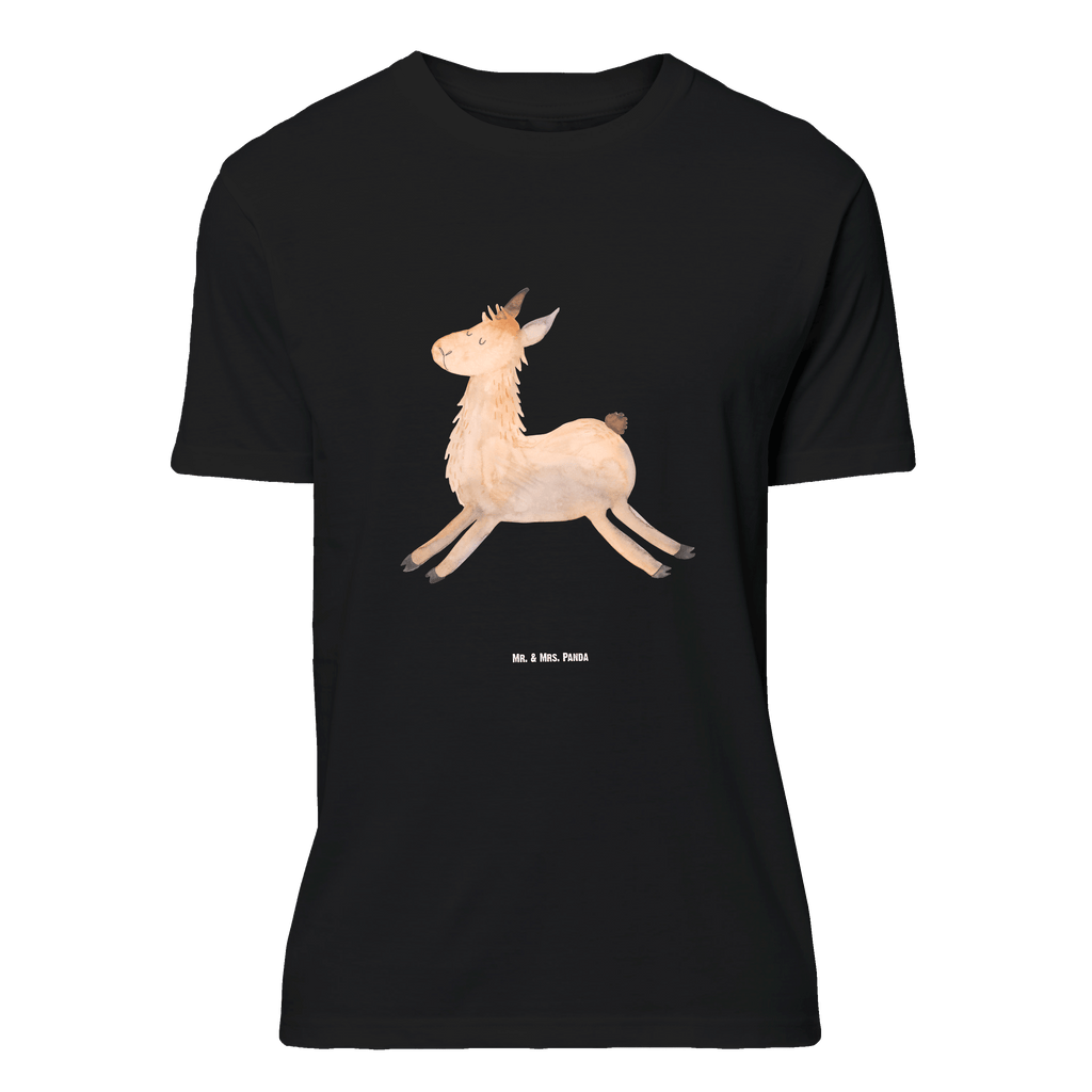 T-Shirt Standard Lama Springen T-Shirt, Shirt, Tshirt, Lustiges T-Shirt, T-Shirt mit Spruch, Party, Junggesellenabschied, Jubiläum, Geburstag, Herrn, Damen, Männer, Frauen, Schlafshirt, Nachthemd, Sprüche, Lama, Alpaka, Lamas, Lieblingstag, Happy day, fröhlich, Glück, Freundin, Liebeskummer, Neustart, guten Morgen, Start, Prüfung, Abitur