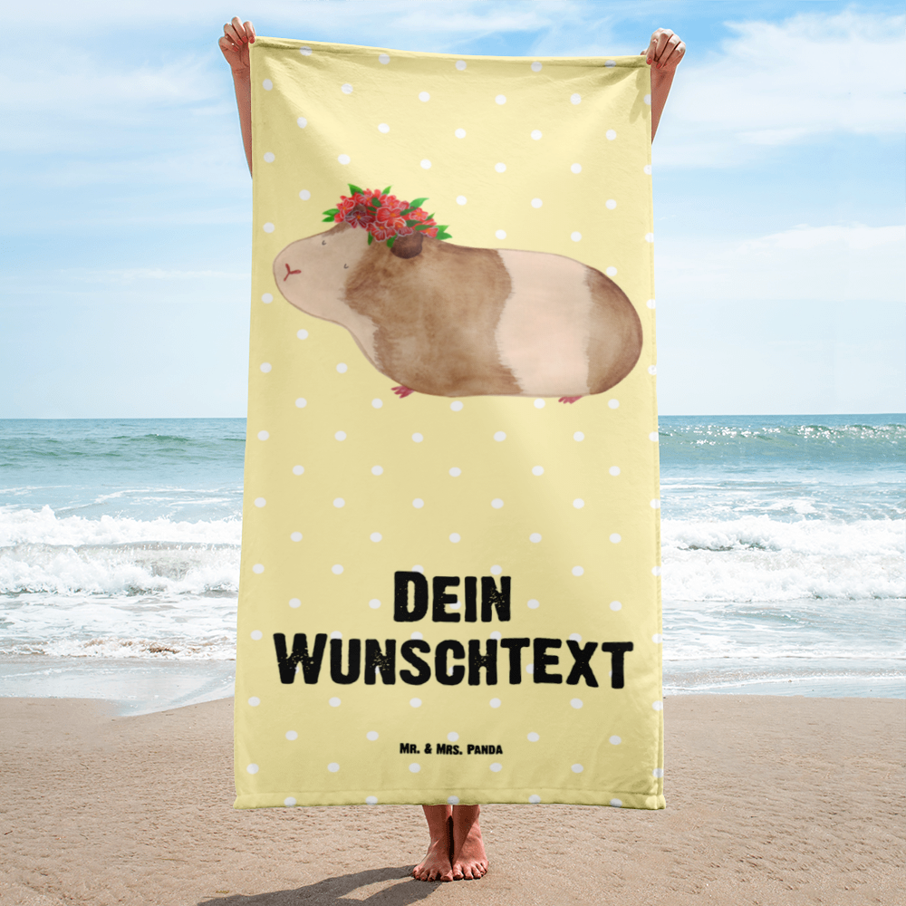 Handtuch mit Namen Meerschweinchen weise Personalisiertes Badehandtuch, Handtuch personalisiert, Handtuch mit Namen, Badetuch personalisiert, Handtuch bedrucken, Saunatuch mit Namen, Handtuch Geschenk, Tiermotive, Gute Laune, lustige Sprüche, Tiere, Meerschweinchen, Meerie, Meeries, Wunder, Blumenkind, Realität, Spruch, Weisheit, Motivation, Wunderland