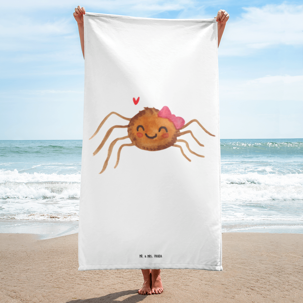 XL Badehandtuch Spinne Agathe Freude Handtuch, Badetuch, Duschtuch, Strandtuch, Saunatuch, Spinne Agathe, Spinne, Agathe, Videos, Merchandise, Viral, Viraler Hit, Trend, Beliebte Spinne