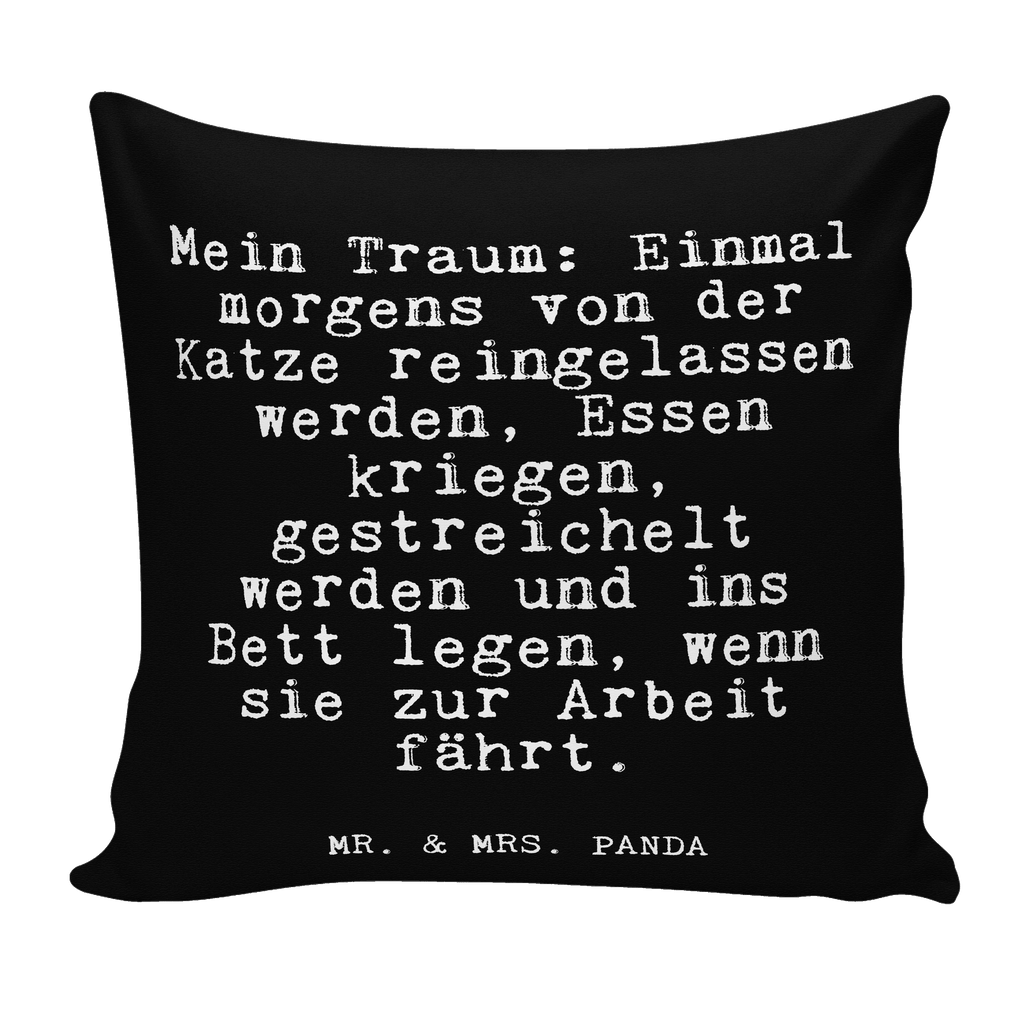 40x40 Kissen Mein Traum: Einmal morgens... Kissenhülle, Kopfkissen, Sofakissen, Dekokissen, Motivkissen, sofakissen, sitzkissen, Kissen, Kissenbezüge, Kissenbezug 40x40, Kissen 40x40, Kissenhülle 40x40, Zierkissen, Couchkissen, Dekokissen Sofa, Sofakissen 40x40, Dekokissen 40x40, Kopfkissen 40x40, Kissen 40x40 Waschbar, Spruch, Sprüche, lustige Sprüche, Weisheiten, Zitate, Spruch Geschenke, Glizer Spruch Sprüche Weisheiten Zitate Lustig Weisheit Worte