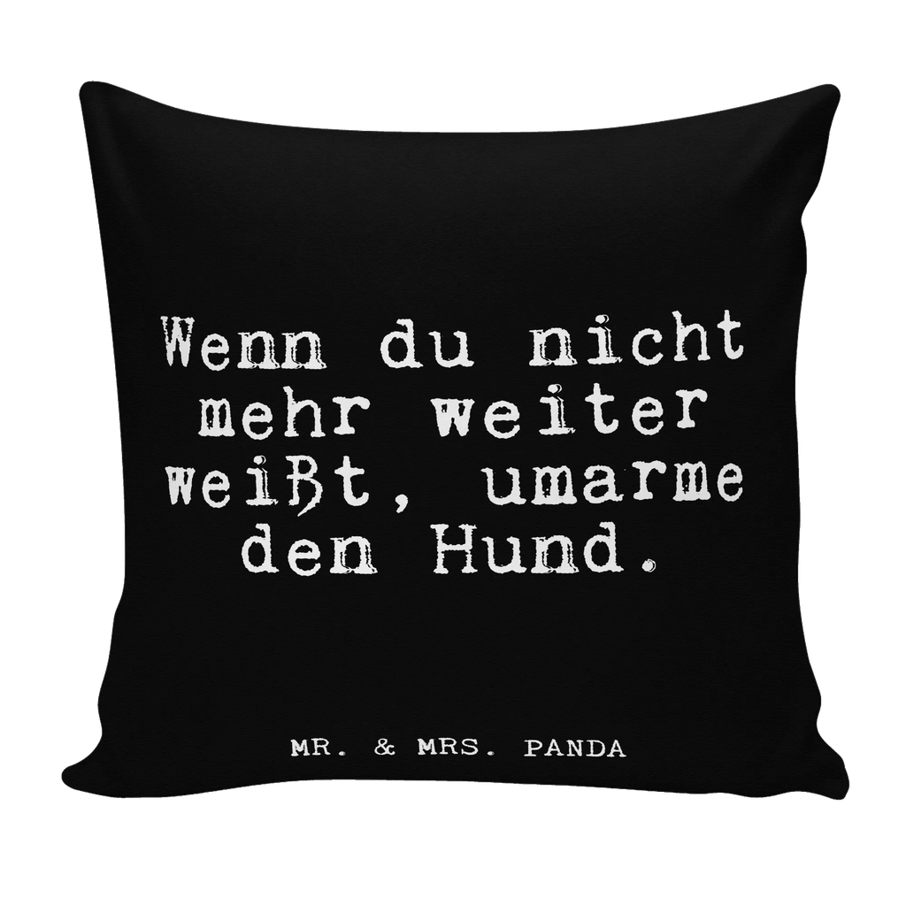 40x40 Kissen Fun Talk Wenn du nicht mehr weiter weißt, umarme den Hund. Kissenhülle, Kopfkissen, Sofakissen, Dekokissen, Motivkissen, sofakissen, sitzkissen, Kissen, Kissenbezüge, Kissenbezug 40x40, Kissen 40x40, Kissenhülle 40x40, Zierkissen, Couchkissen, Dekokissen Sofa, Sofakissen 40x40, Dekokissen 40x40, Kopfkissen 40x40, Kissen 40x40 Waschbar, Spruch, Sprüche, lustige Sprüche, Weisheiten, Zitate, Spruch Geschenke, Glizer Spruch Sprüche Weisheiten Zitate Lustig Weisheit Worte