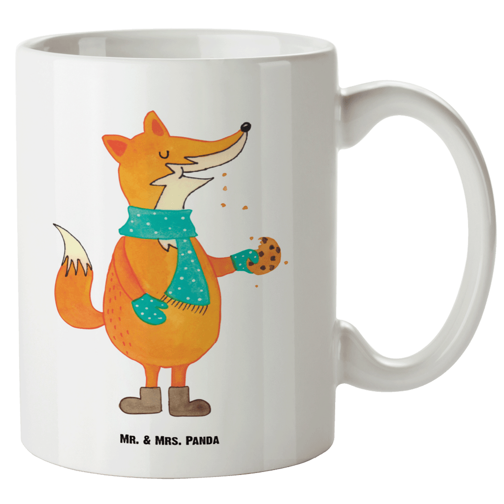 XL Tasse Fuchs Keks XL Tasse, Große Tasse, Grosse Kaffeetasse, XL Becher, XL Teetasse, spülmaschinenfest, Jumbo Tasse, Groß, Fuchs, Füchse, Backen Spruch, Kekse, Winter, Weihnachtszeit, Plätzchen, Liebe, Küche Deko