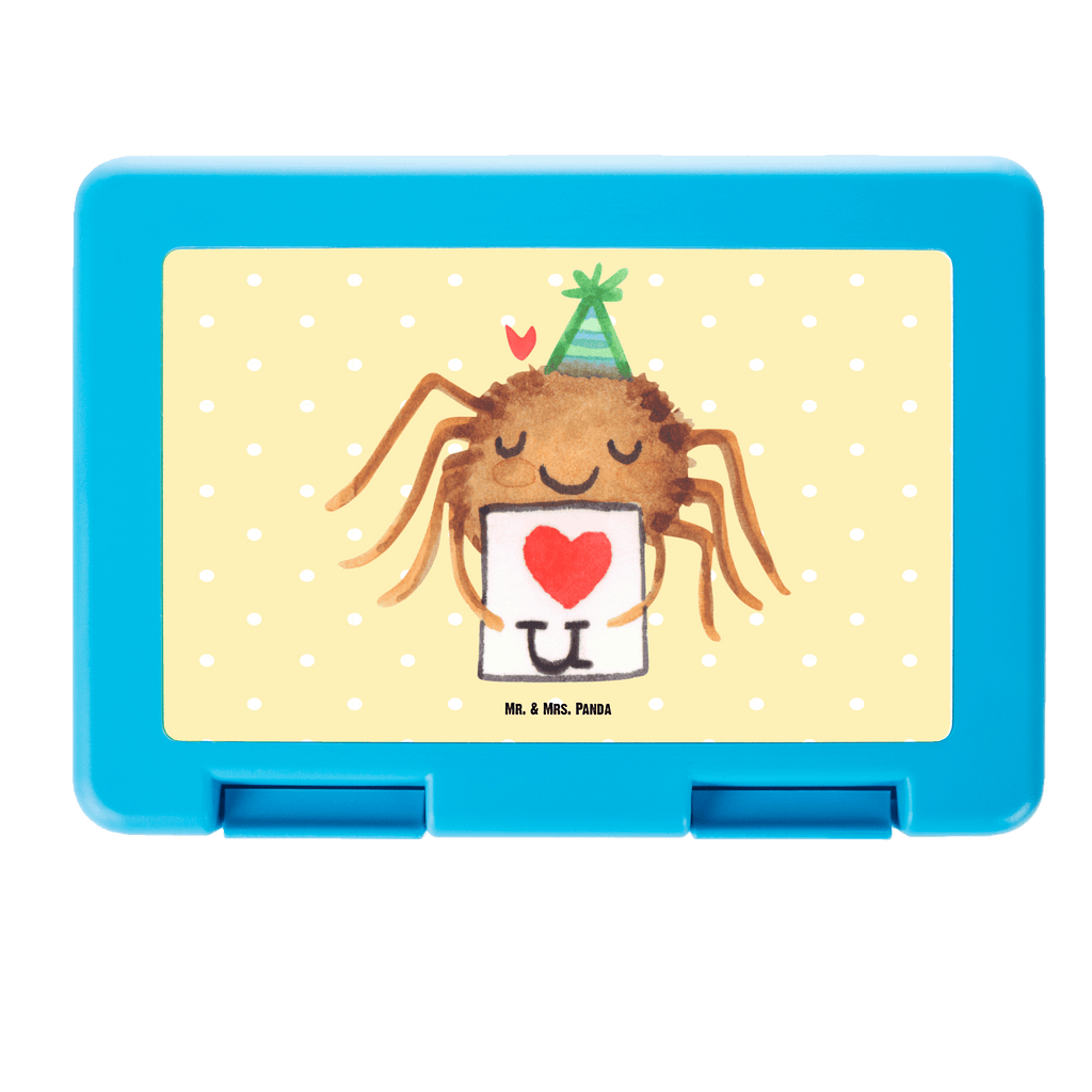 Brotdose Spinne Agathe Brief Brotbox, Snackbox, Lunch box, Butterbrotdose, Brotzeitbox, Spinne Agathe, Spinne, Agathe, Videos, Merchandise, Liebesbeweis, Ich Liebe dich, Heiratsantrag, Verliebt, Liebespaar, Liebesgeschenk, Treuebeweis, Treuetest