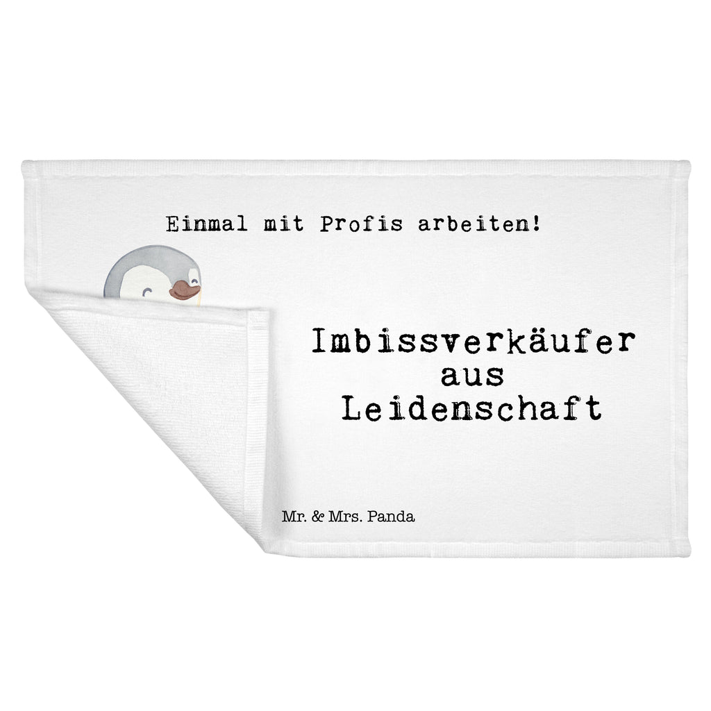 Handtuch Imbissverkäufer aus Leidenschaft Gästetuch, Reisehandtuch, Sport Handtuch, Frottier, Kinder Handtuch, Beruf, Ausbildung, Jubiläum, Abschied, Rente, Kollege, Kollegin, Geschenk, Schenken, Arbeitskollege, Mitarbeiter, Firma, Danke, Dankeschön, Imbissbesitzer, Imbissverkäufer, Pommesverkäufer, Pommesliebe