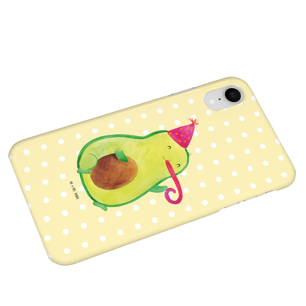 Handyhülle Avocado Feier Handyhülle, Handycover, Cover, Handy, Hülle, Iphone 10, Iphone X, Avocado, Veggie, Vegan, Gesund, Party, Feierlichkeit, Feier, Fete, Geburtstag, Gute Laune, Tröte