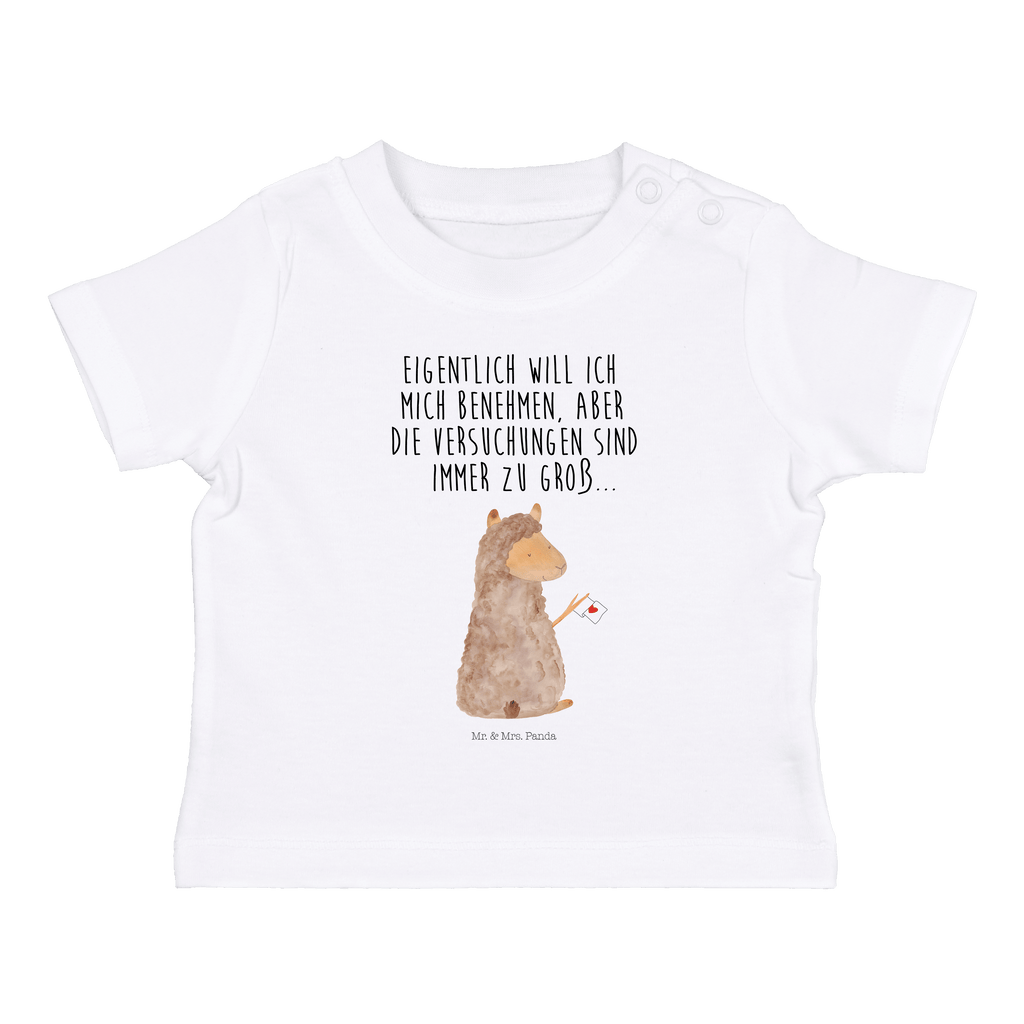 Organic Baby Shirt Alpaka Fahne Baby T-Shirt, Jungen Baby T-Shirt, Mädchen Baby T-Shirt, Shirt, Alpaka, Lama, Alpakas, Lamas, Liebe