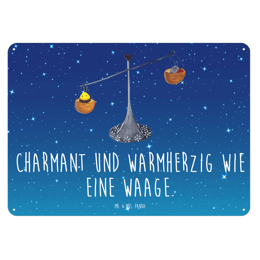 Blechschild Sternzeichen Waage Blechschild, Metallschild, Geschenk Schild, Schild, Magnet-Metall-Schild, Deko Schild, Wandschild, Wand-Dekoration, Türschild, Tierkreiszeichen, Sternzeichen, Horoskop, Astrologie, Aszendent, Waage, Waage Geschenk, Waage Sternzeichen, Geschenk Oktober, Geschenk September, Geburtstag Oktober, Geburtstag September, Gleichgewicht, Marienkäfer, Hummel, Biene