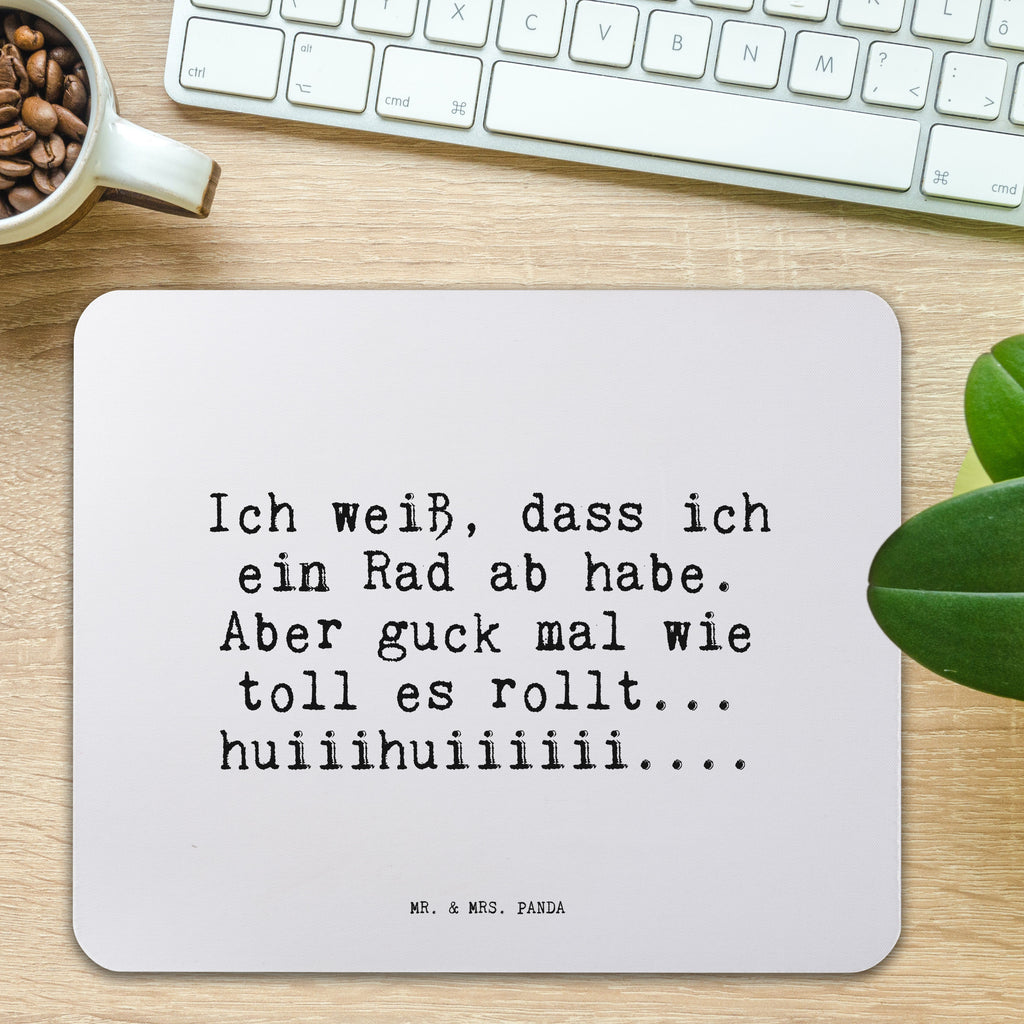 Mauspad Sprüche und Zitate Ich weiß, dass ich ein Rad ab habe. Aber guck mal wie toll es rollt... huiiihuiiiiii.... Mousepad, Computer zubehör, Büroausstattung, PC Zubehör, Arbeitszimmer, Mauspad, Einzigartiges Mauspad, Designer Mauspad, Mausunterlage, Mauspad Büro, Spruch, Sprüche, lustige Sprüche, Weisheiten, Zitate, Spruch Geschenke, Spruch Sprüche Weisheiten Zitate Lustig Weisheit Worte