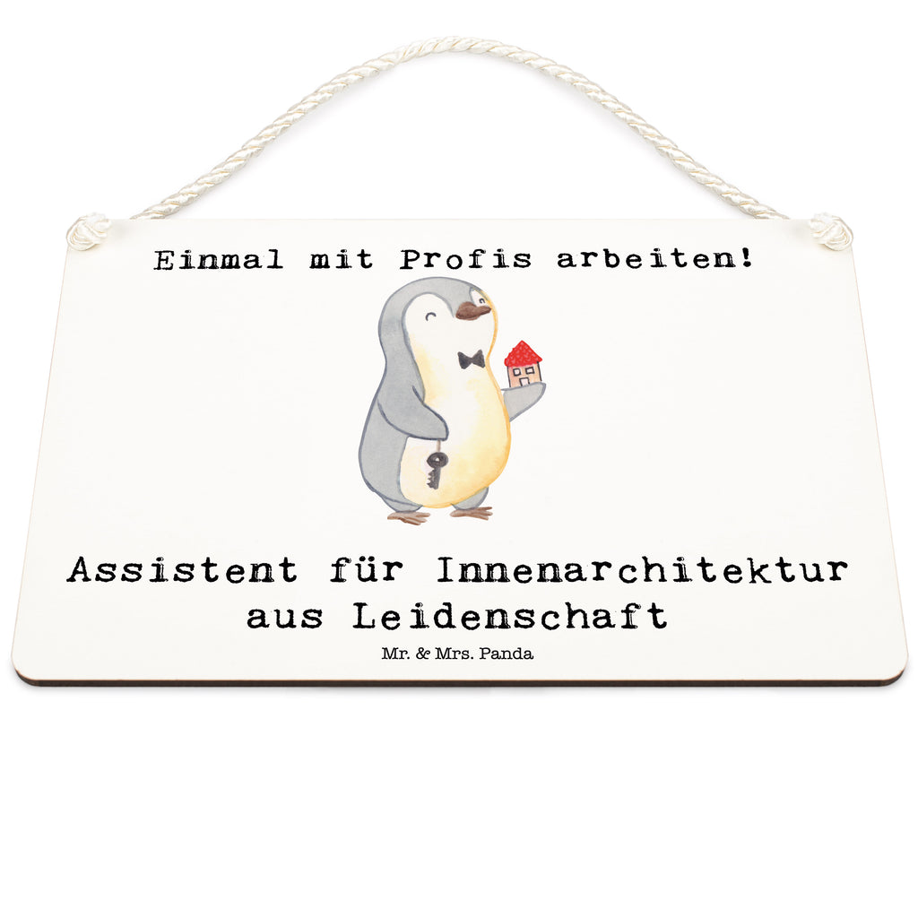 Deko Schild Assistent für Innenarchitektur aus Leidenschaft Dekoschild, Deko Schild, Schild, Tür Schild, Türschild, Holzschild, Wandschild, Wanddeko, Beruf, Ausbildung, Jubiläum, Abschied, Rente, Kollege, Kollegin, Geschenk, Schenken, Arbeitskollege, Mitarbeiter, Firma, Danke, Dankeschön