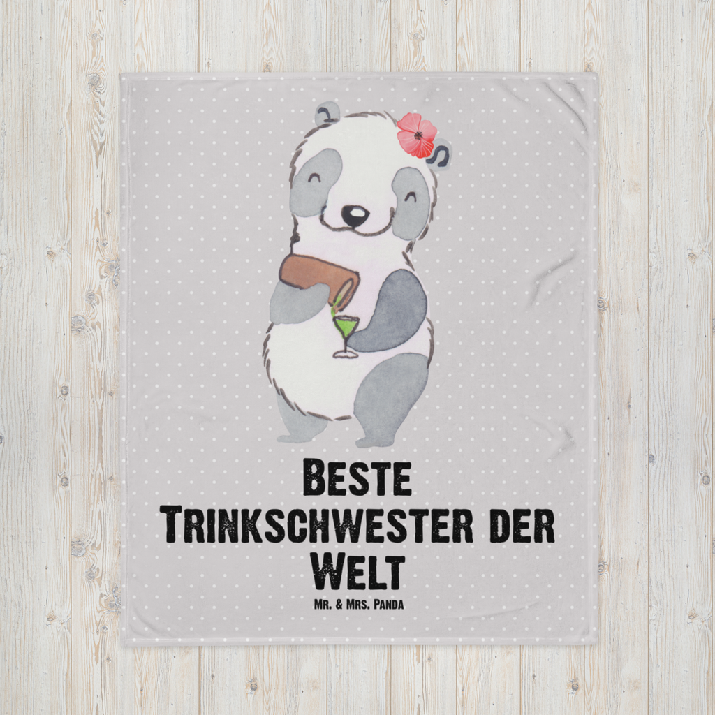 Kuscheldecke Panda Beste Trinkschwester der Welt Decke, Wohndecke, Tagesdecke, Wolldecke, Sofadecke, für, Dankeschön, Geschenk, Schenken, Geburtstag, Geburtstagsgeschenk, Geschenkidee, Danke, Bedanken, Mitbringsel, Freude machen, Geschenktipp, Trinkschwester, Saufschwester, Schwester, Sister, Freundin, Party, Bae, Trinken, Alkohol, Wochenende, Kleinigkeit, Sister from another Mister