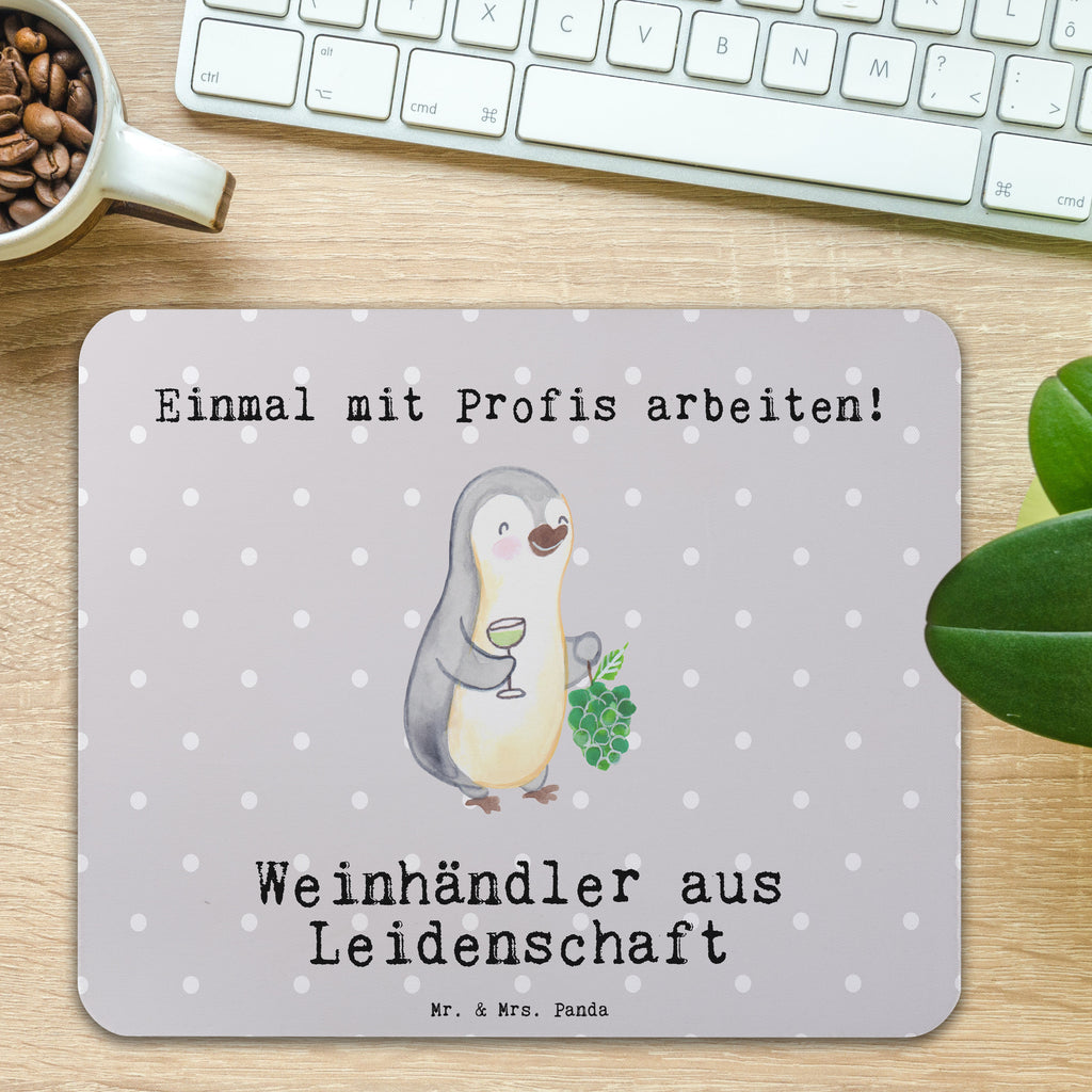 Mauspad Weinhändler aus Leidenschaft Mousepad, Computer zubehör, Büroausstattung, PC Zubehör, Arbeitszimmer, Mauspad, Einzigartiges Mauspad, Designer Mauspad, Mausunterlage, Mauspad Büro, Beruf, Ausbildung, Jubiläum, Abschied, Rente, Kollege, Kollegin, Geschenk, Schenken, Arbeitskollege, Mitarbeiter, Firma, Danke, Dankeschön