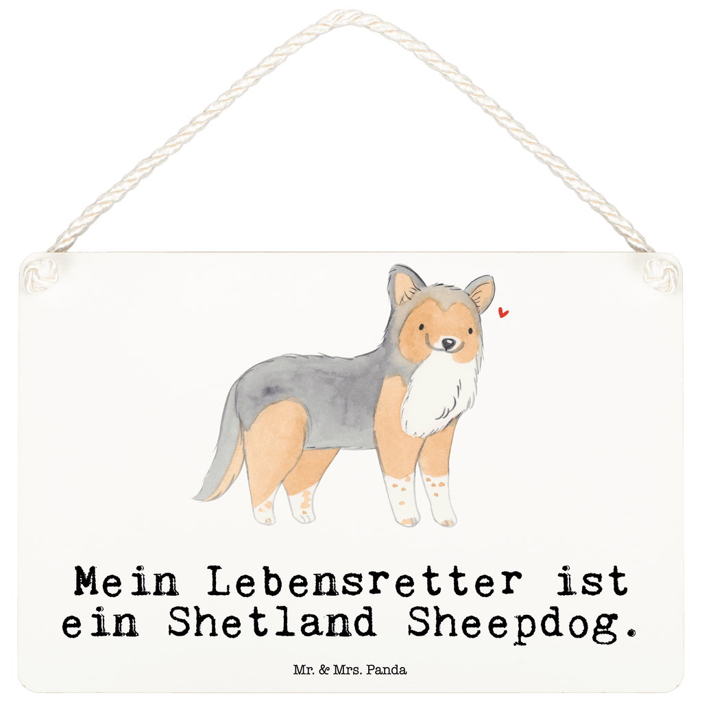 Deko Schild Shetland Sheepdog Lebensretter Dekoschild, Deko Schild, Schild, Tür Schild, Türschild, Holzschild, Wandschild, Wanddeko, Hund, Hunderasse, Rassehund, Hundebesitzer, Geschenk, Tierfreund, Schenken, Welpe, Shetland Sheepdog, Sheltie