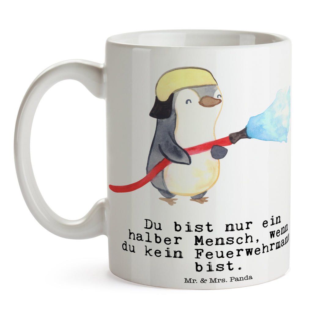 Tasse Feuerwehrmann mit Herz Tasse, Kaffeetasse, Teetasse, Becher, Kaffeebecher, Teebecher, Keramiktasse, Porzellantasse, Büro Tasse, Geschenk Tasse, Tasse Sprüche, Tasse Motive, Kaffeetassen, Tasse bedrucken, Designer Tasse, Cappuccino Tassen, Schöne Teetassen, Beruf, Ausbildung, Jubiläum, Abschied, Rente, Kollege, Kollegin, Geschenk, Schenken, Arbeitskollege, Mitarbeiter, Firma, Danke, Dankeschön, Feuerwehrmann, Feuerwehrhauptmann, Brandschutz, Feuerwehr, freiwillige Feuerwehr