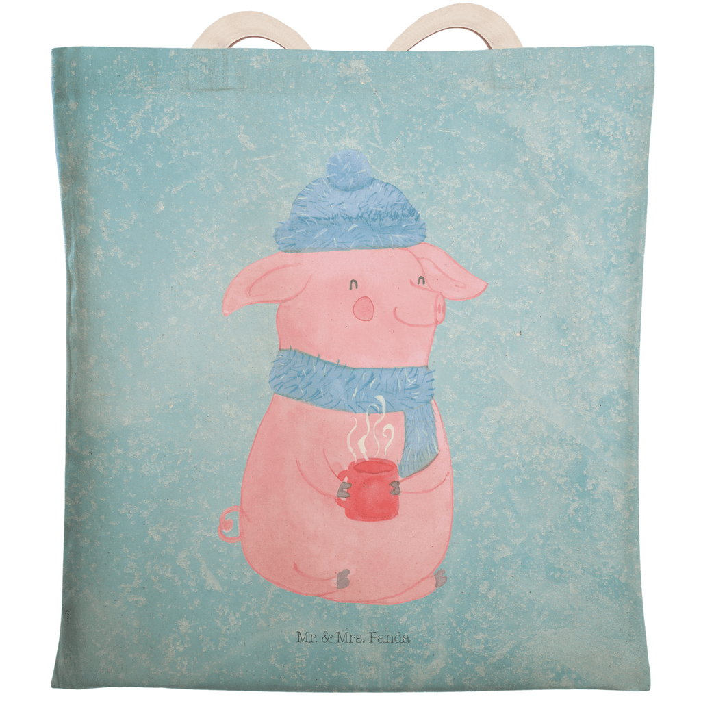 Einkaufstasche Schweinchen Glühwein Tragetasche, Tasche, Beutel, Stofftasche, Baumwolltasche, Umhängetasche, Shopper, Einkaufstasche, Beuteltasche, Winter, Weihnachten, Weihnachtsdeko, Nikolaus, Advent, Heiligabend, Wintermotiv, Glühwein, Betrunken, Weihnachtsmarkt, Spruch