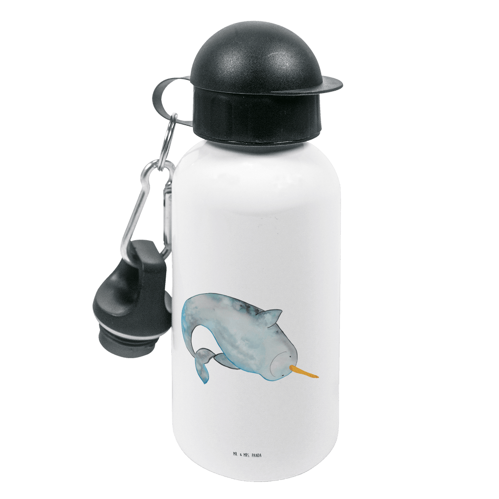 Kindertrinkflasche Narwal Kindertrinkflasche, Kinder Trinkflasche, Trinkflasche, Flasche, Kinderflasche, Kinder, Kids, Kindergarten Flasche, Grundschule, Jungs, Mädchen, Meerestiere, Meer, Urlaub, Narwal, Wal, Putzen, Hausfrau, Junggesellin, aufräumen, Kinderzimmer