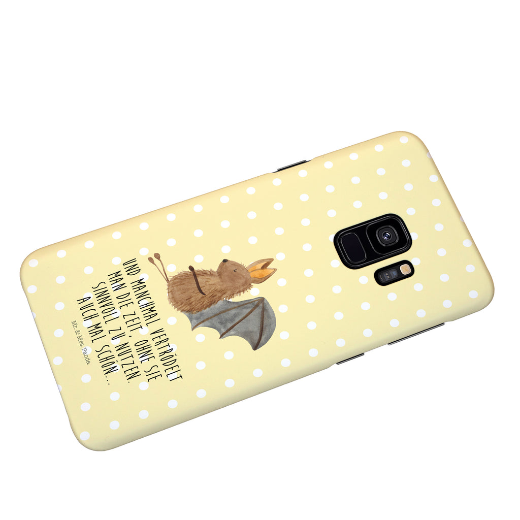 Handyhülle Fledermaus Sitzen Handyhülle, Handycover, Cover, Handy, Hülle, Iphone 10, Iphone X, Tiermotive, Gute Laune, lustige Sprüche, Tiere, Fledermaus, Fledermäuse, Motivation, entspannen