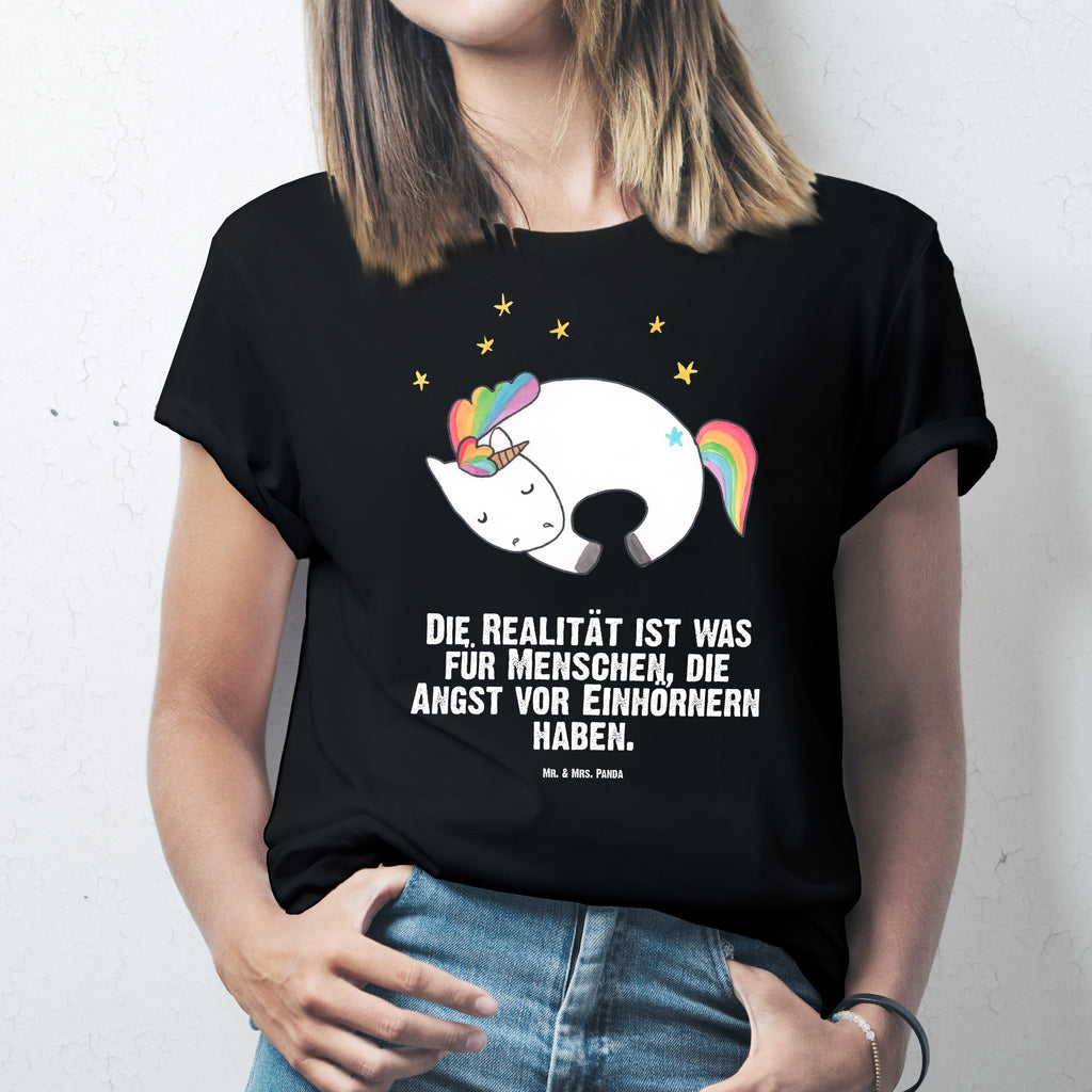 T-Shirt Standard Einhorn Nacht T-Shirt, Shirt, Tshirt, Lustiges T-Shirt, T-Shirt mit Spruch, Party, Junggesellenabschied, Jubiläum, Geburstag, Herrn, Damen, Männer, Frauen, Schlafshirt, Nachthemd, Sprüche, Einhorn, Einhörner, Einhorn Deko, Pegasus, Unicorn, Träume, Traum, unicorn, Realität, Menschen, Geschenk, Ruhe, Freundin